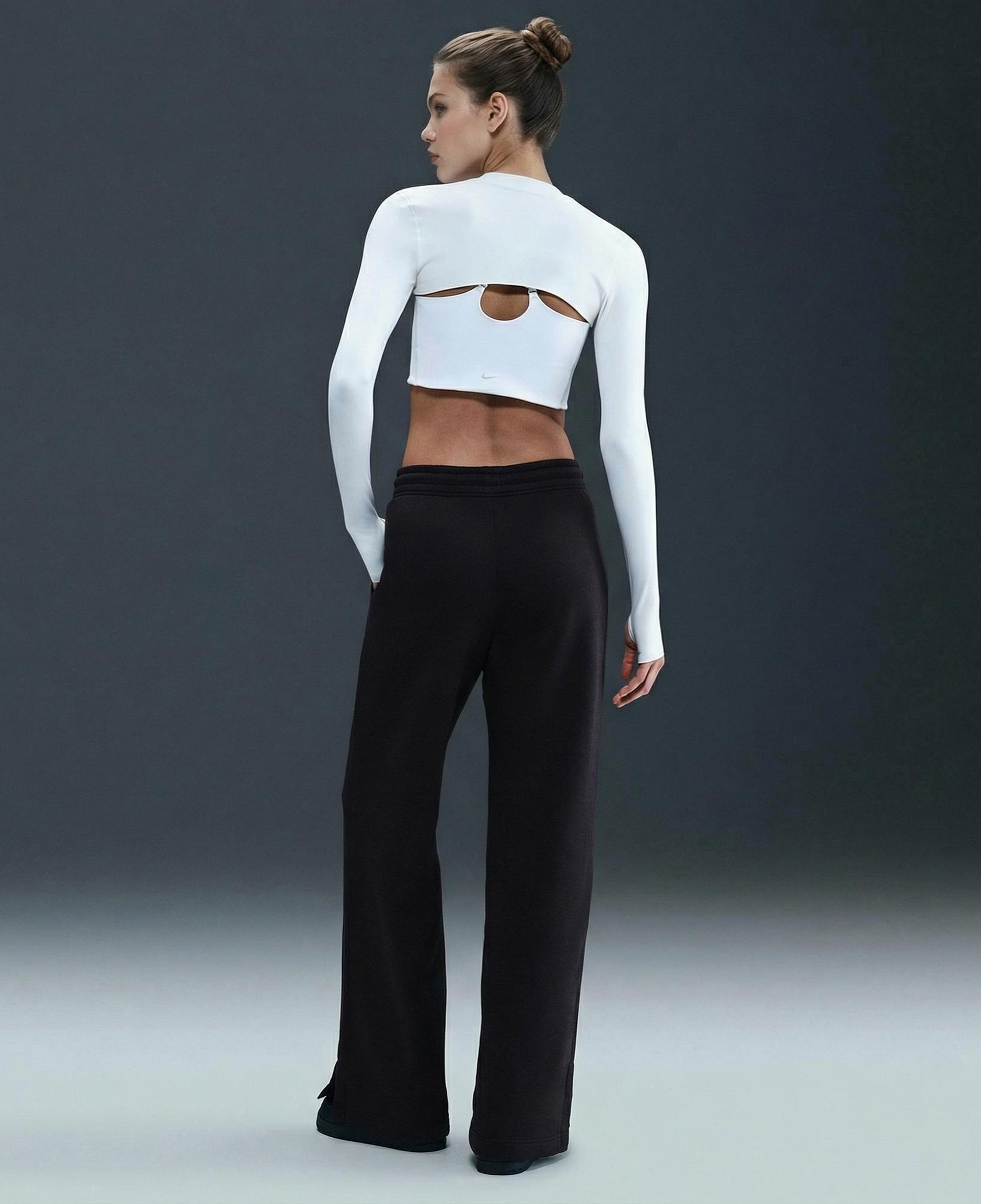 Nike Sportswear Phoenix Fleece Kadın Siyah Eşofman Altı