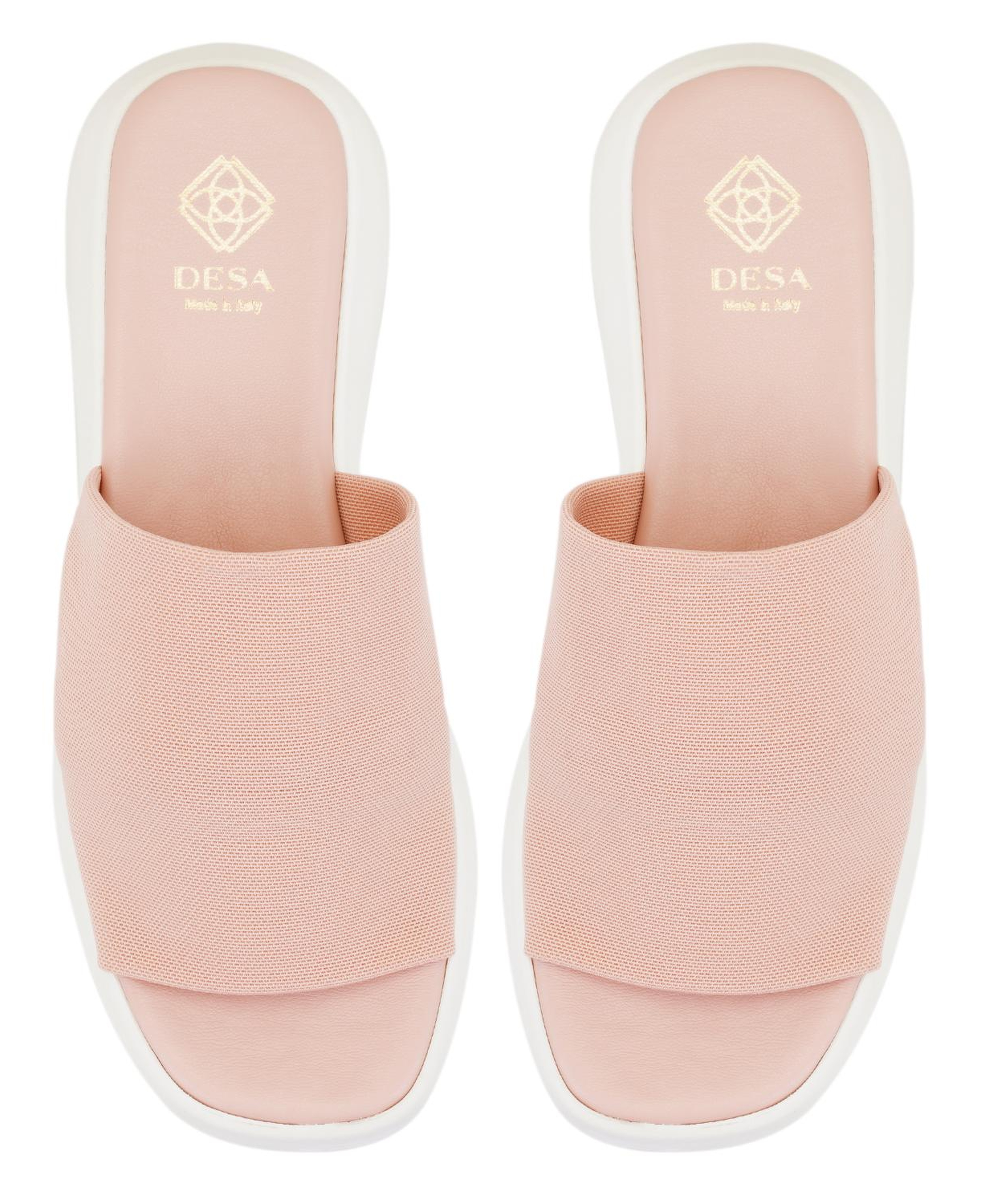 Kadın Pembe Platform Tabanlı Terlik