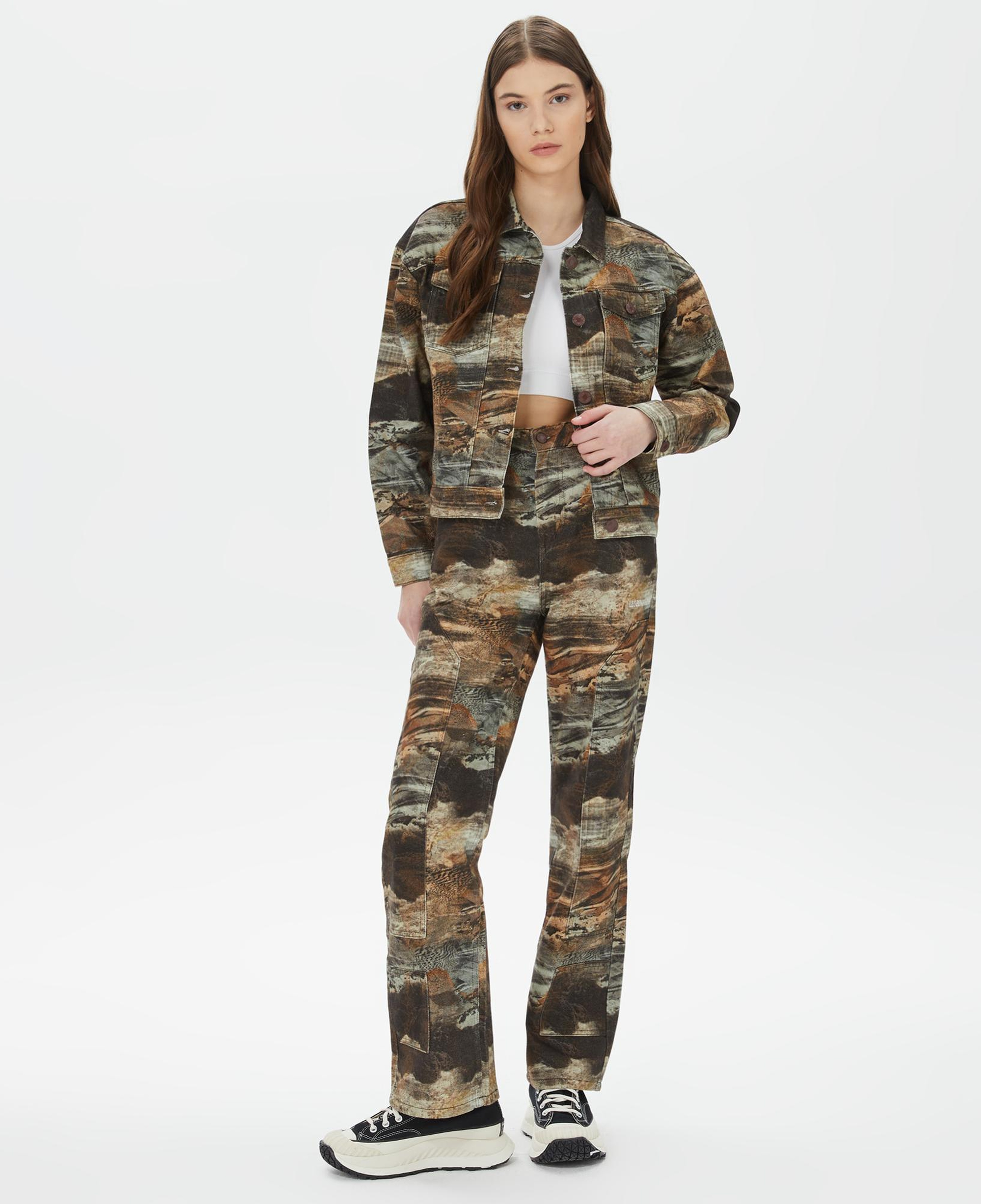 Les Benjamins Utility 001 Kadın Kahverengi Pantolon