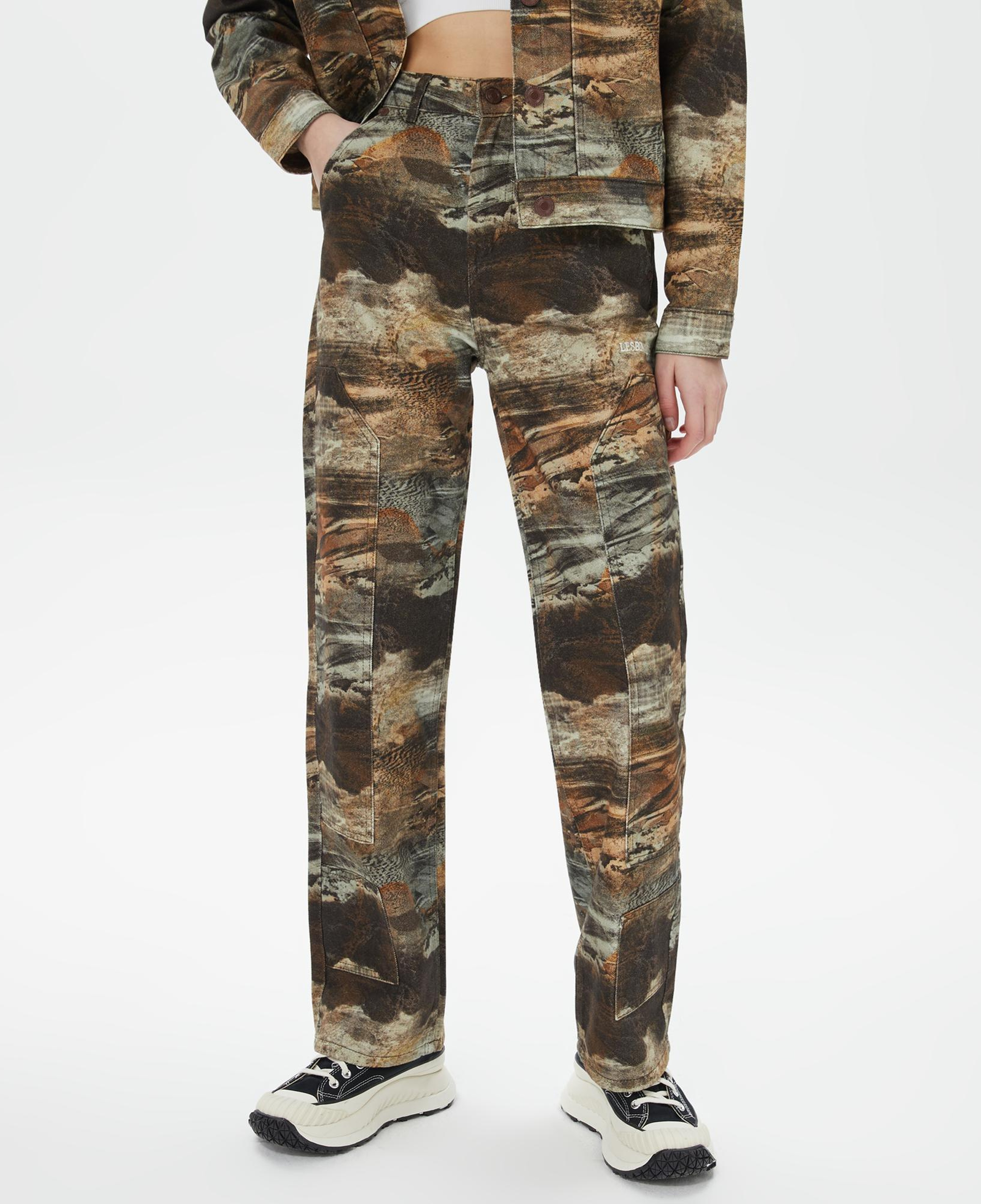 Les Benjamins Utility 001 Kadın Kahverengi Pantolon