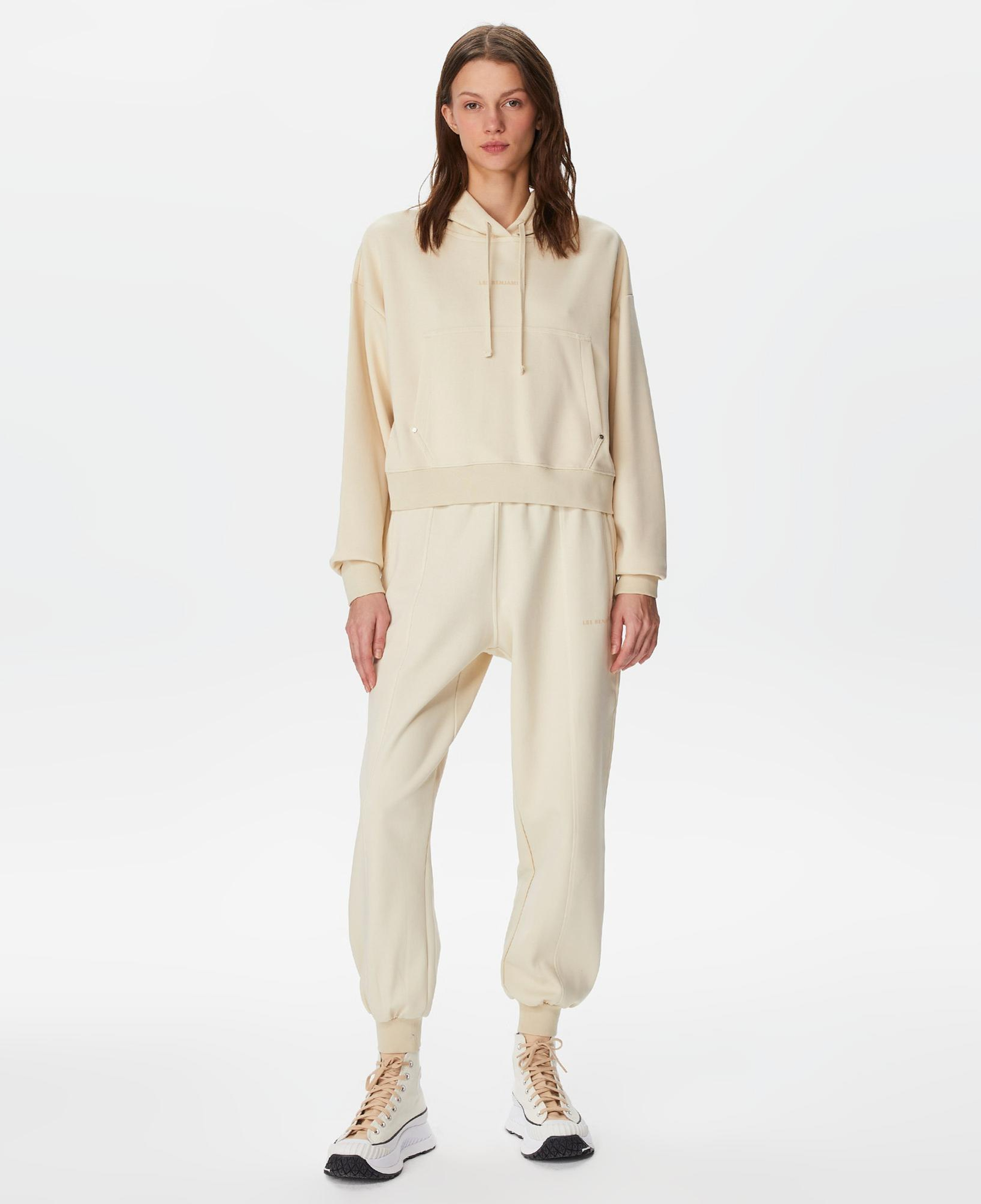 Les Benjamins 410 Kadın Krem Rengi Eşofman Altı