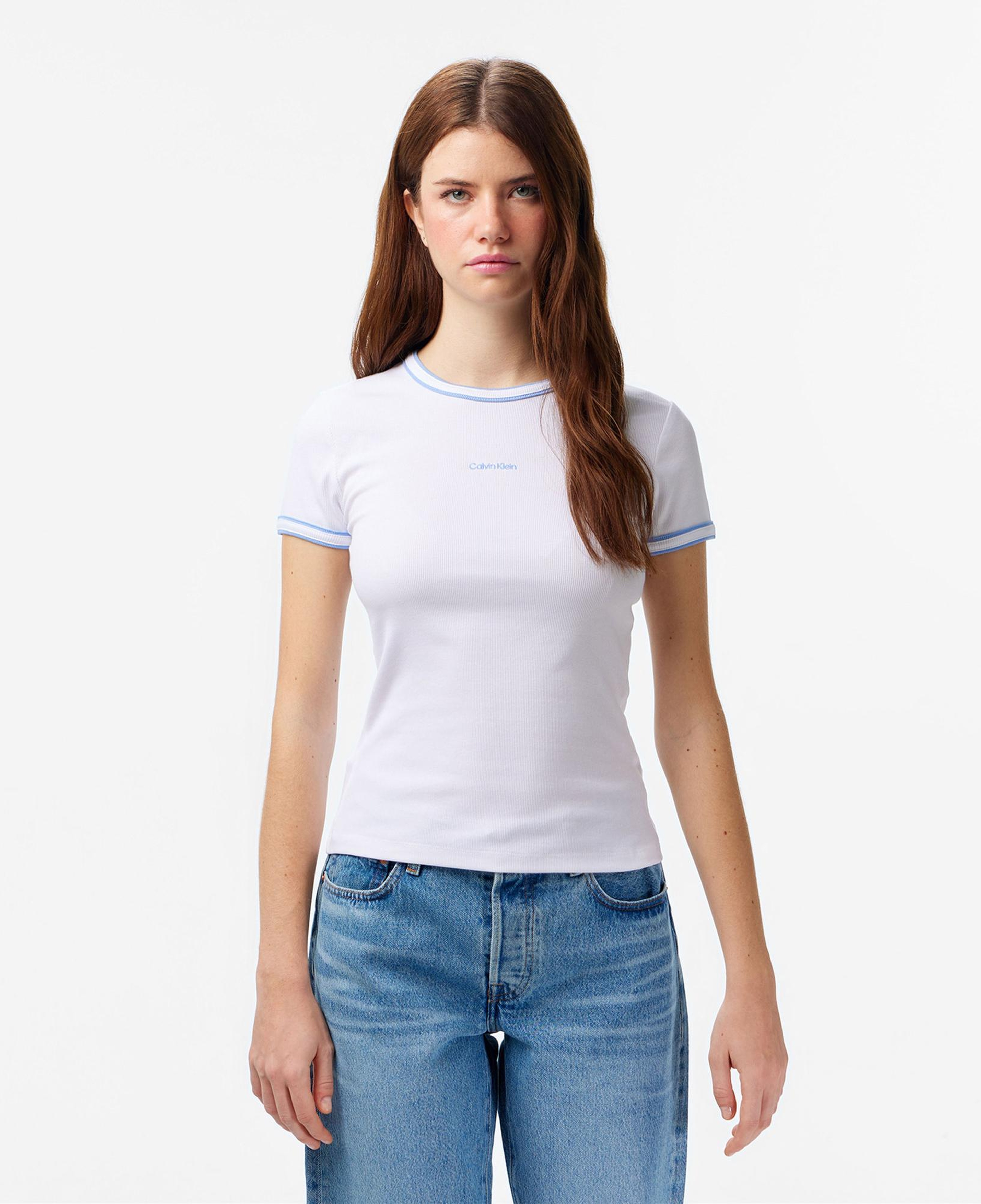 Calvin Klein Kadın Beyaz T-Shirt