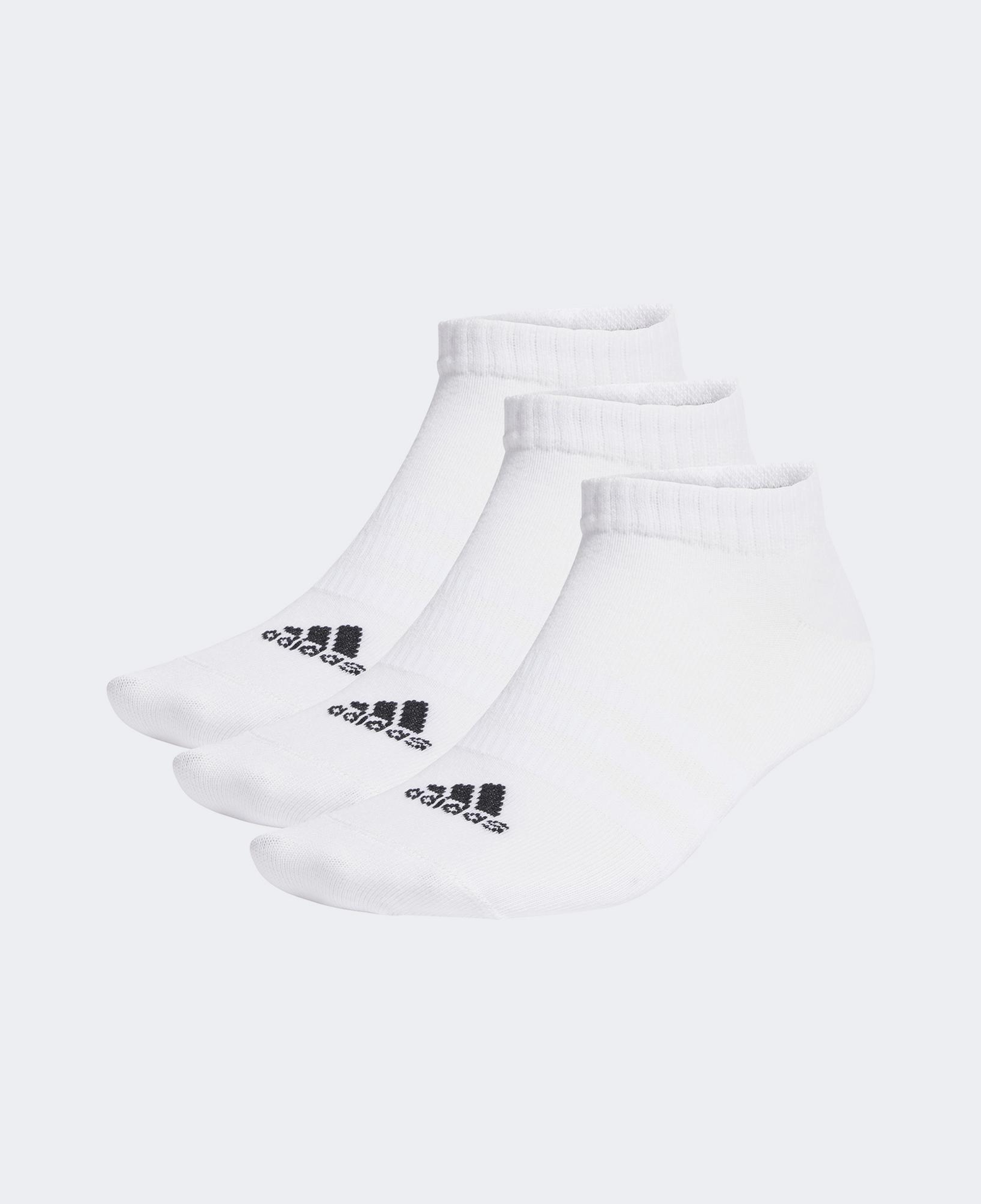 adidas Thin and Light Sportswear Bileksiz 3' lü Unisex Beyaz Çorap