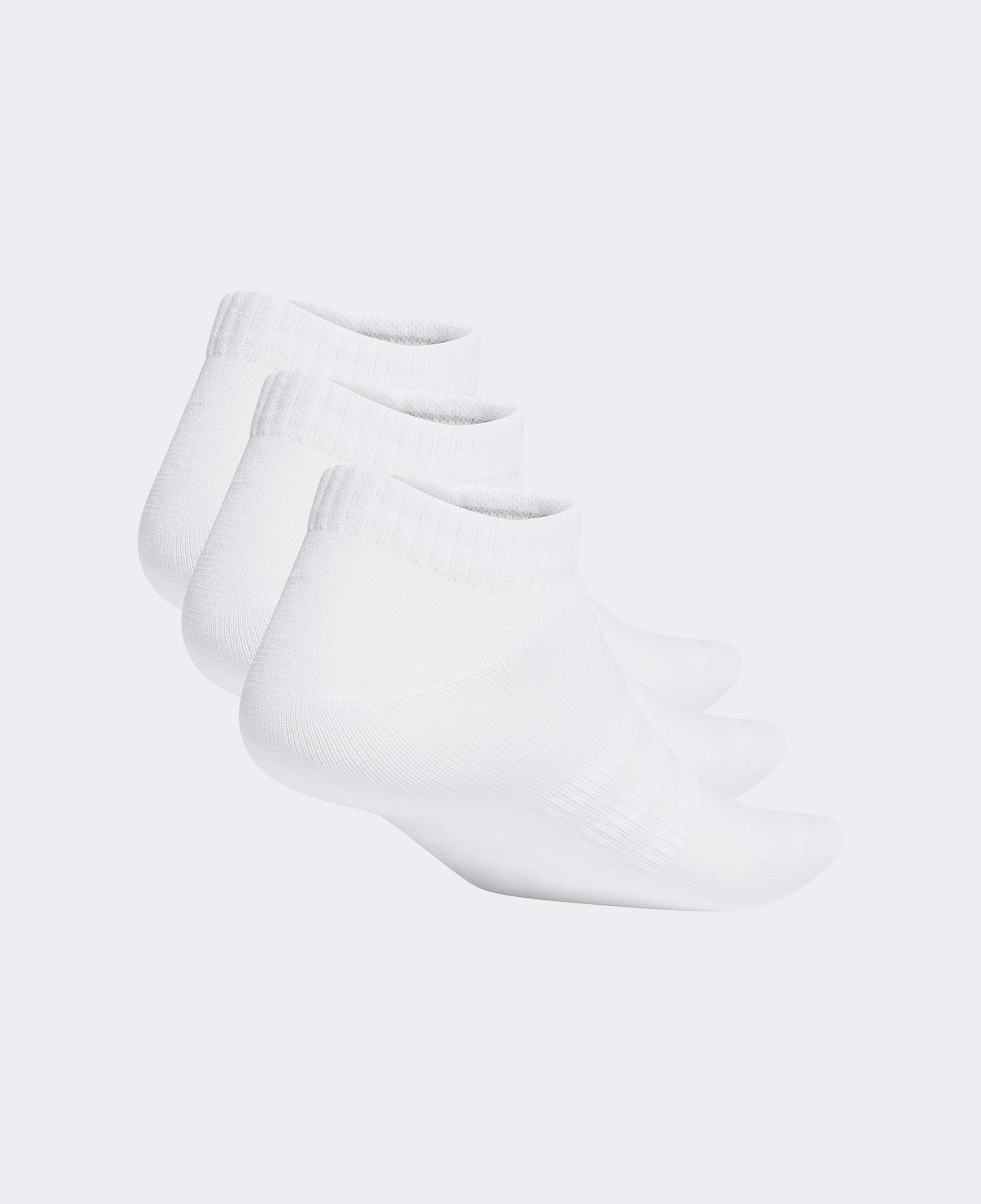 adidas Thin and Light Sportswear Bileksiz 3' lü Unisex Beyaz Çorap