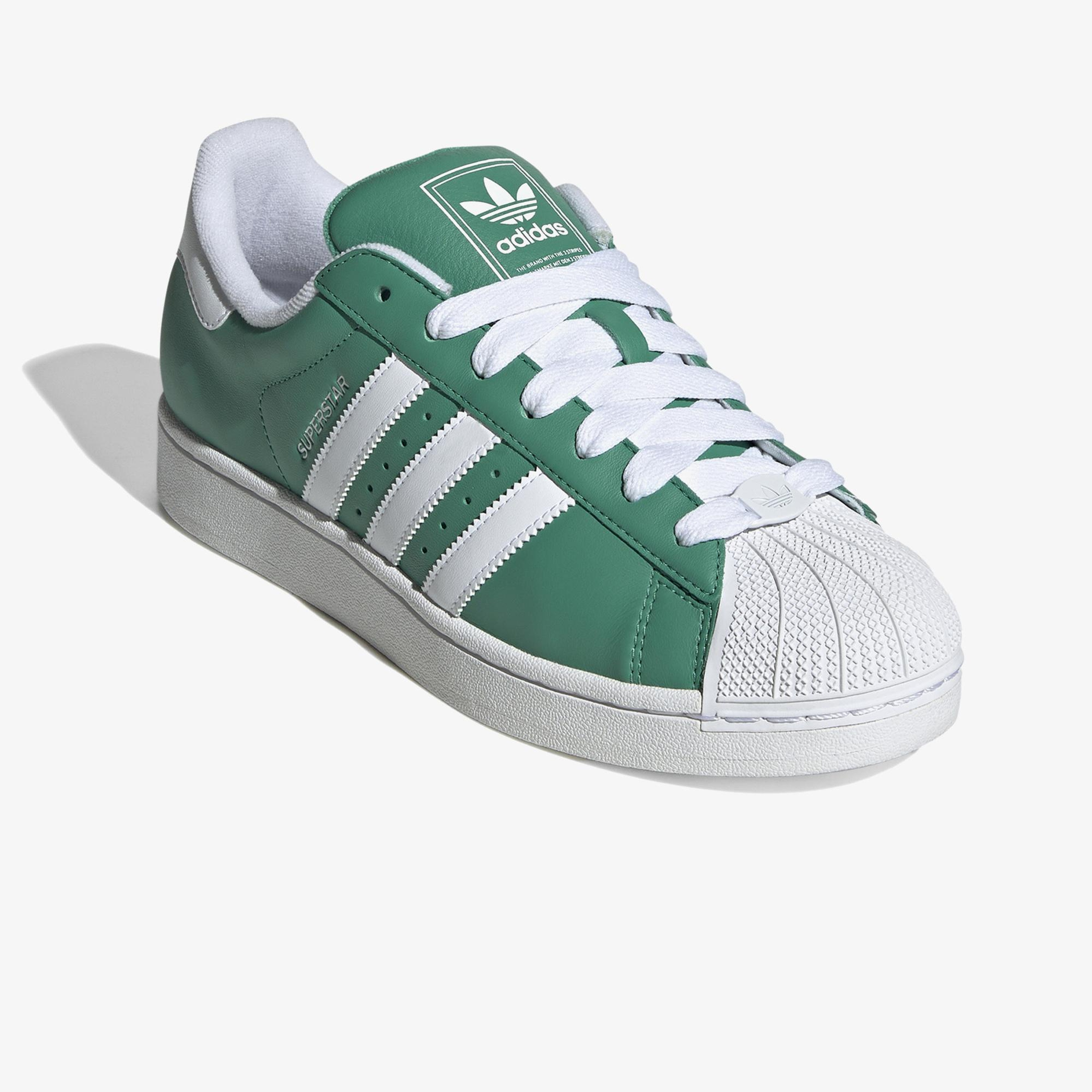 adidas Superstar II Unisex Yeşil Sneaker