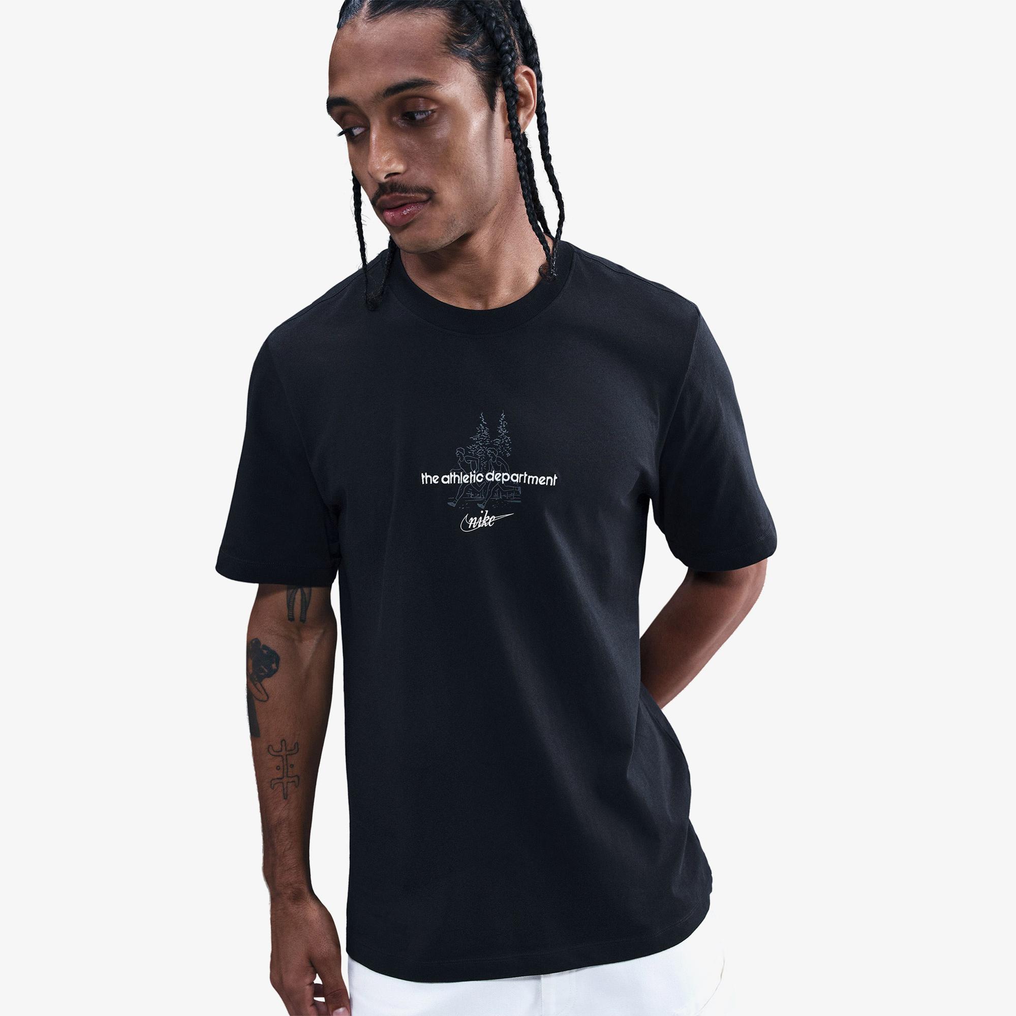 Nike Sportswear Club Erkek Siyah T-Shirt