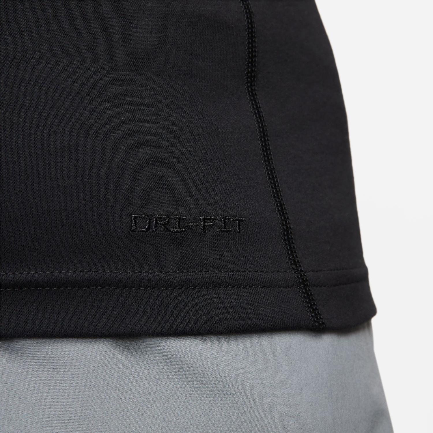 Nike Dri-Fit Primary Tank Erkek Siyah Kolsuz T-Shirt