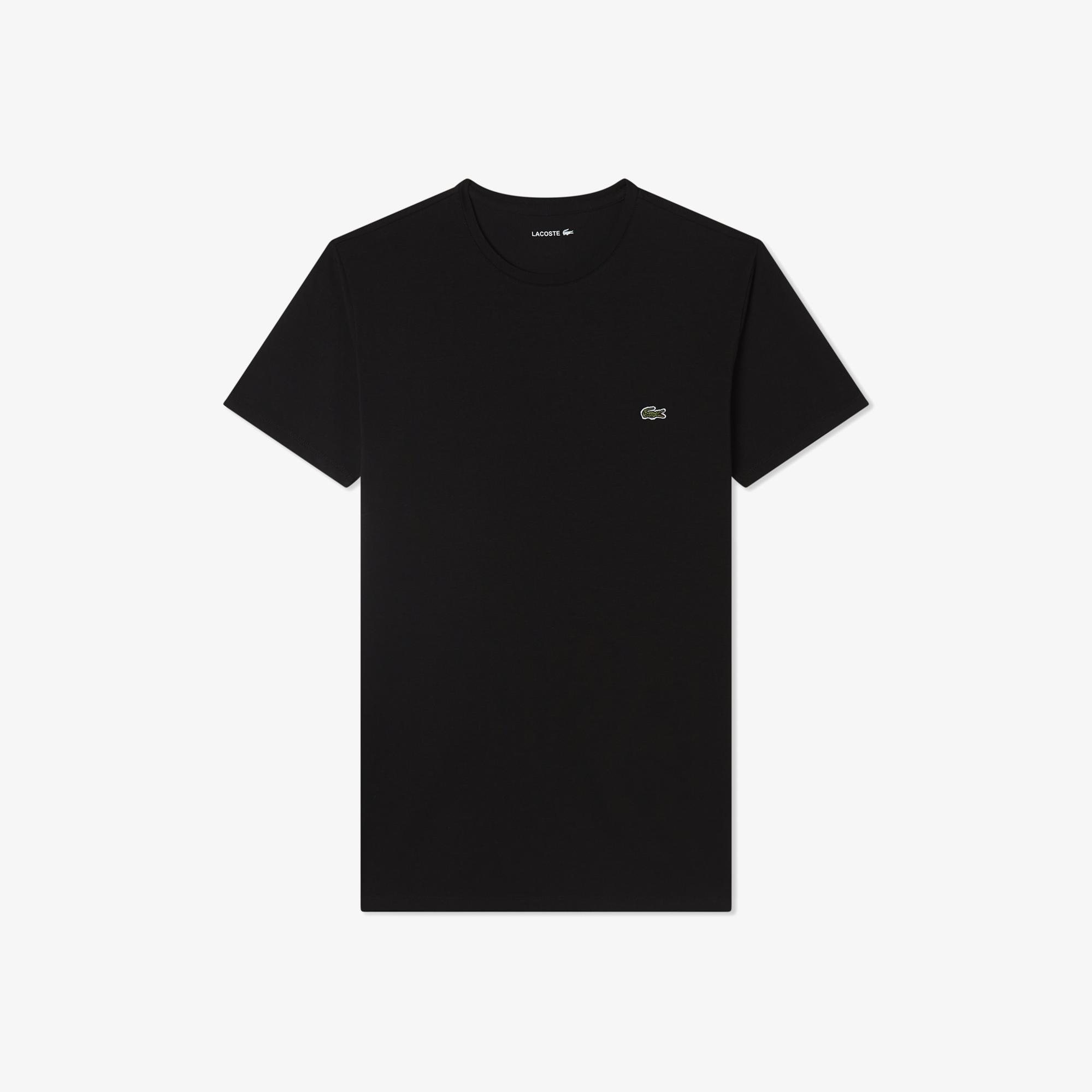 Lacoste Regular Fit Erkek Siyah T-Shirt