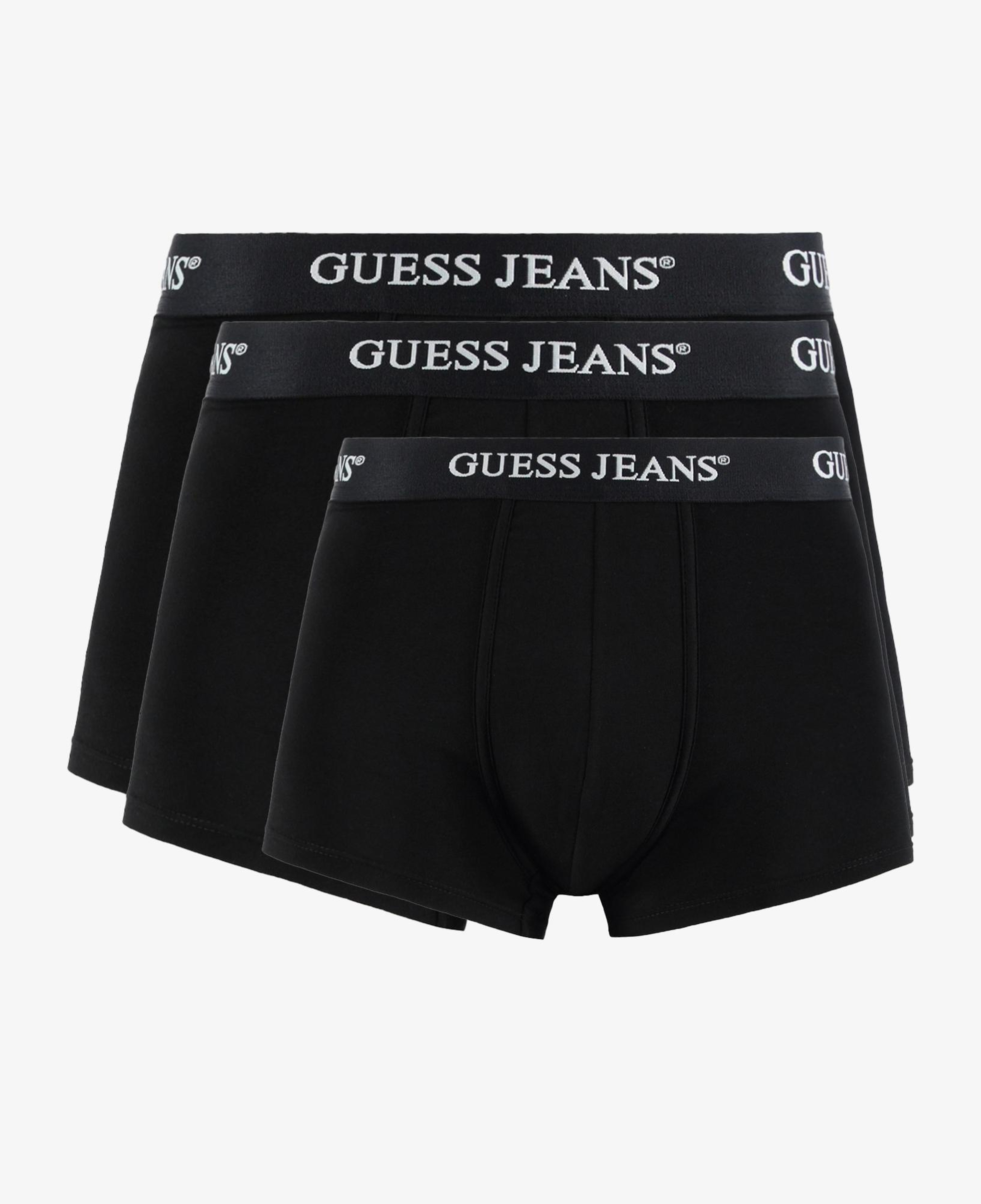 Guess Erkek Siyah 3'lü Boxer