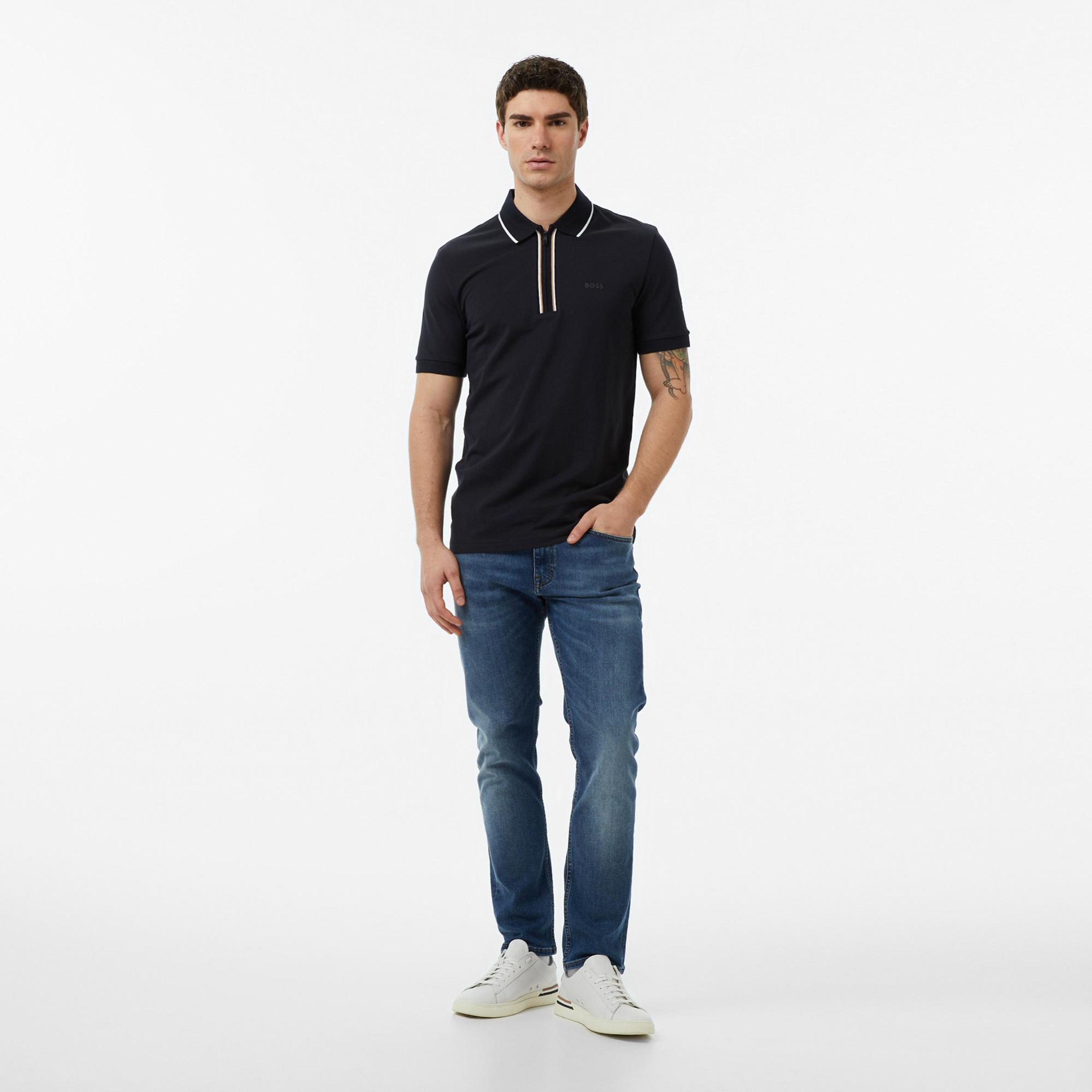 Boss Philix Erkek Lacivert Polo