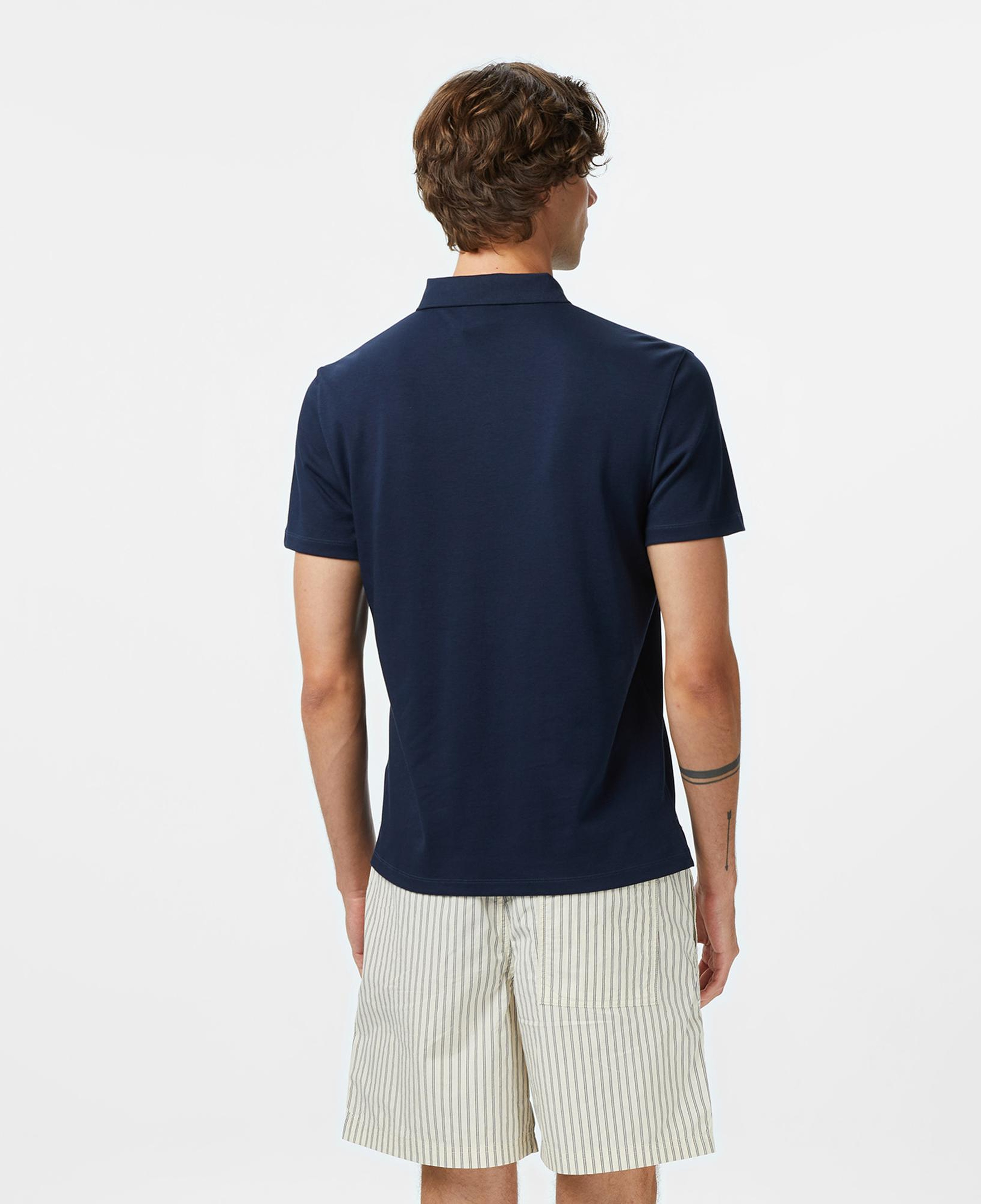 Calvin Klein Supima Erkek Lacivert Polo
