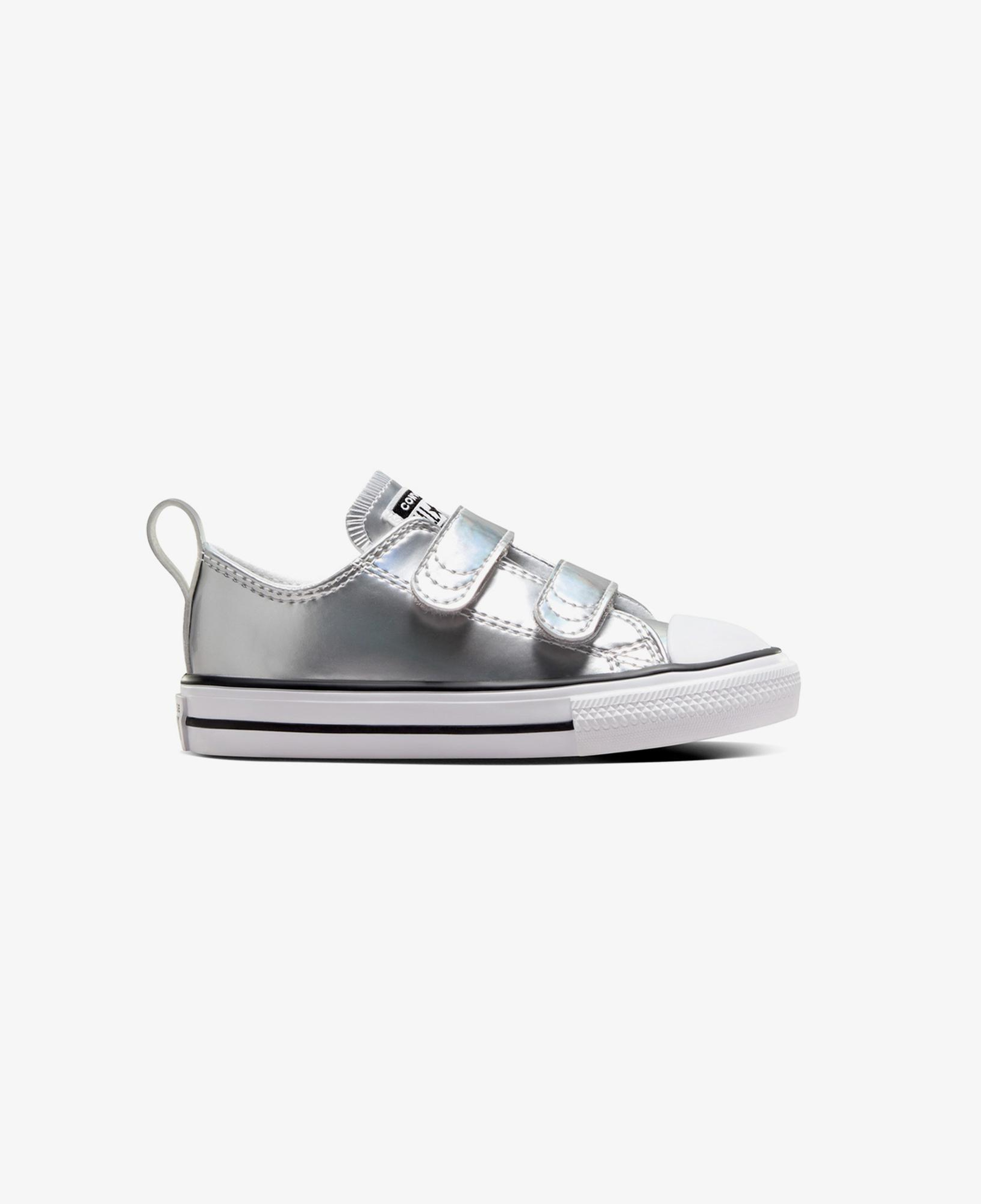 Converse Chuck Taylor All Star 2V Metallic Çocuk Gri Sneaker