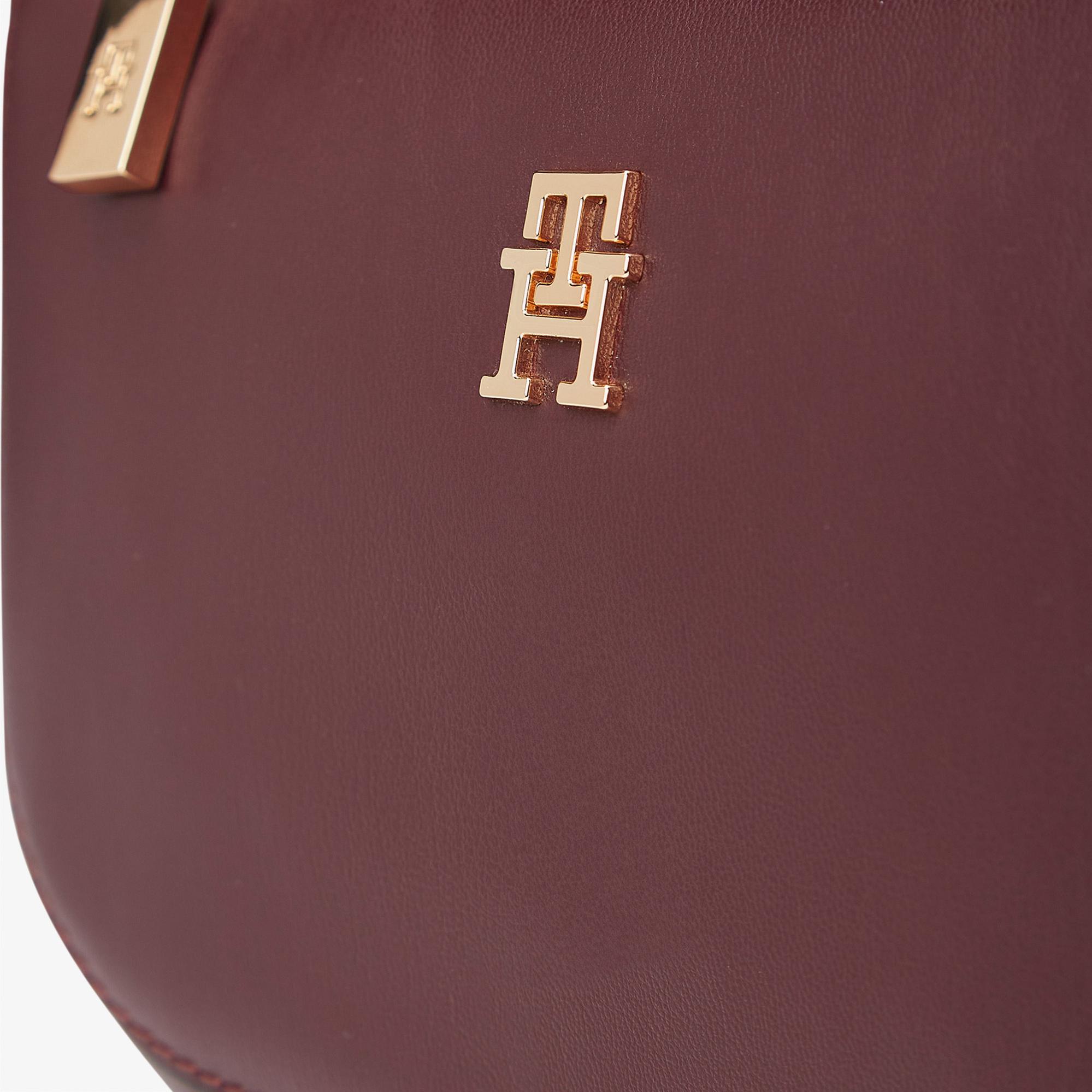 Tommy Hilfiger Glam Kadın Bordo Çapraz Çanta