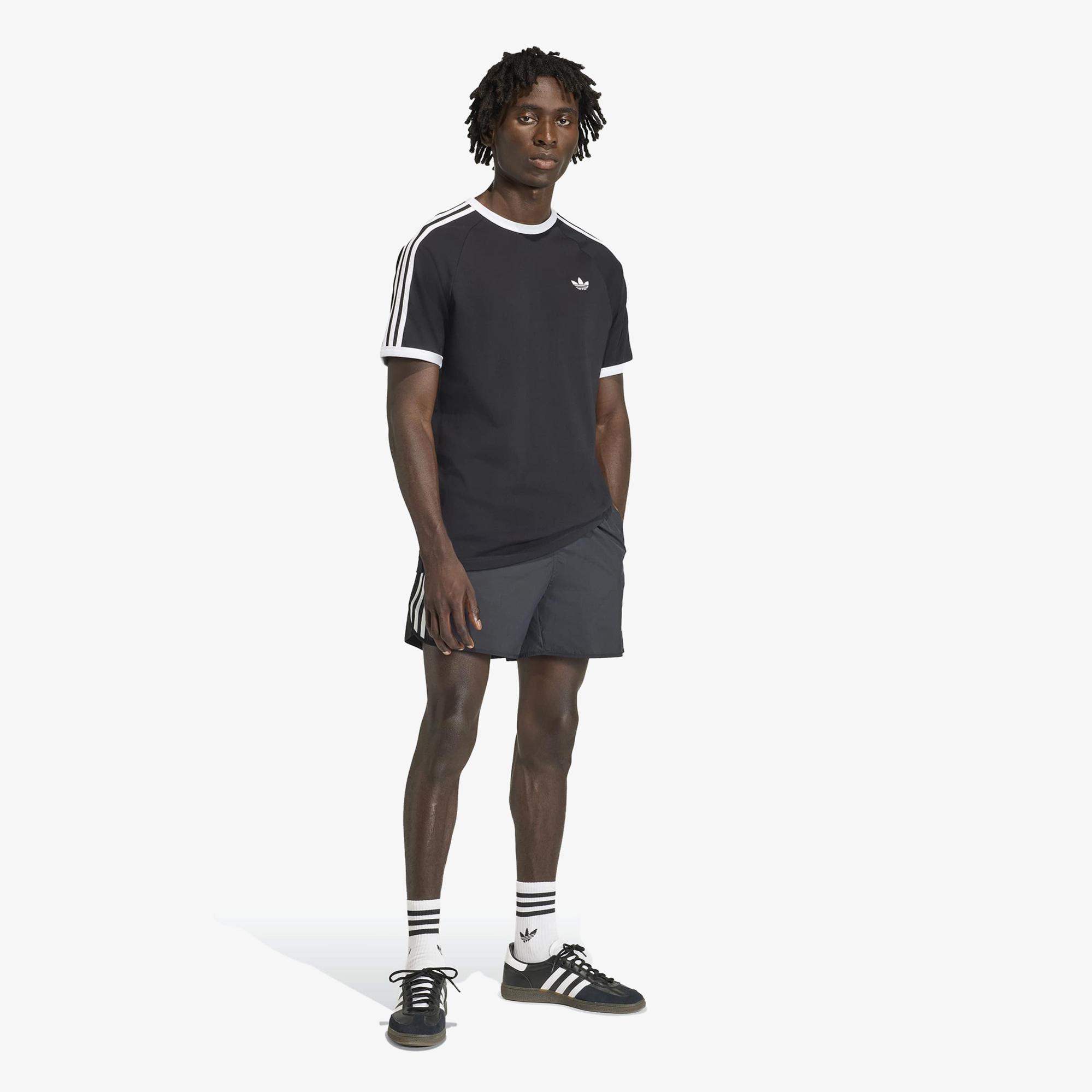 adidas 3-Stripes Erkek Siyah T-Shirt