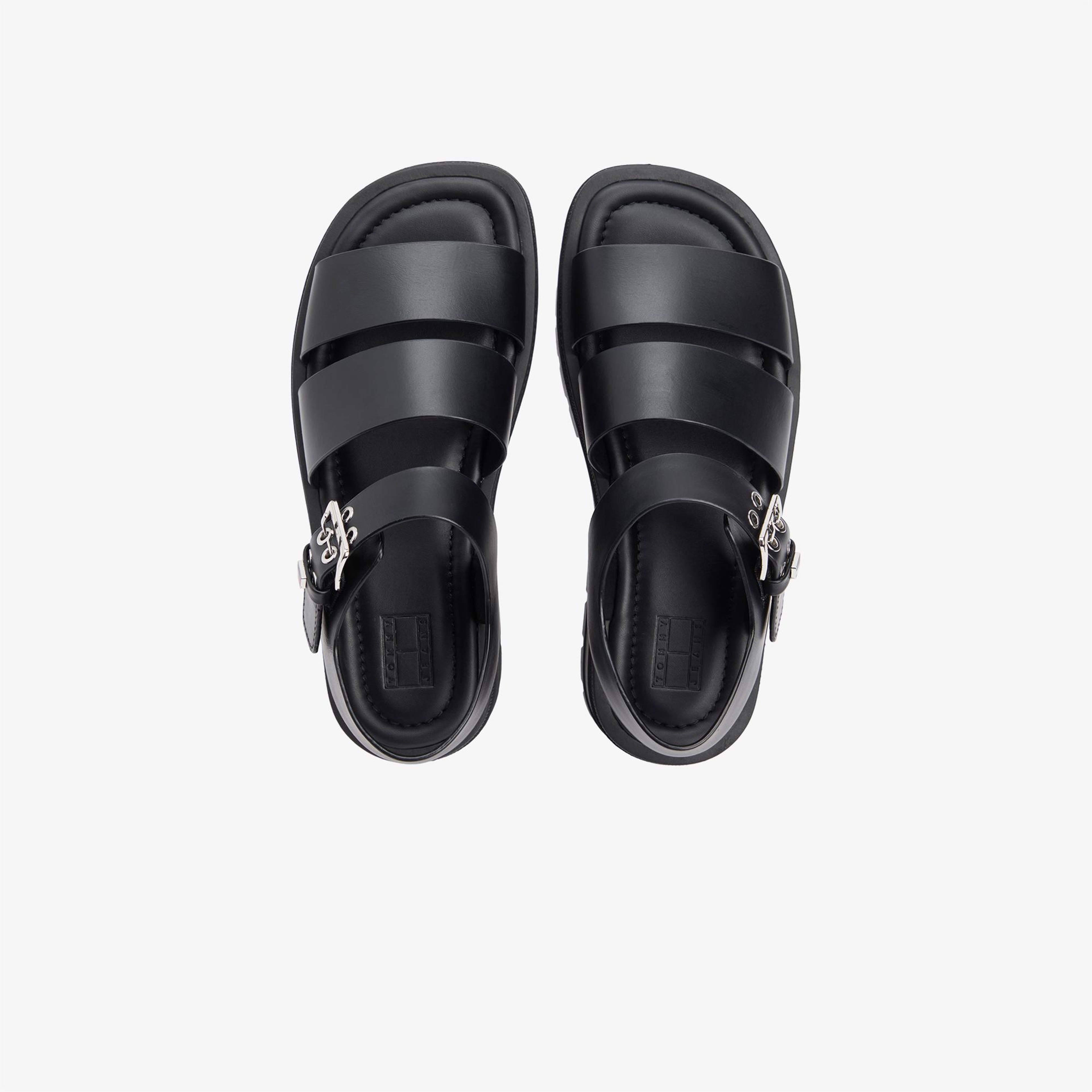 Tommy Hilfiger Wendie Max Kadın Siyah Sandalet