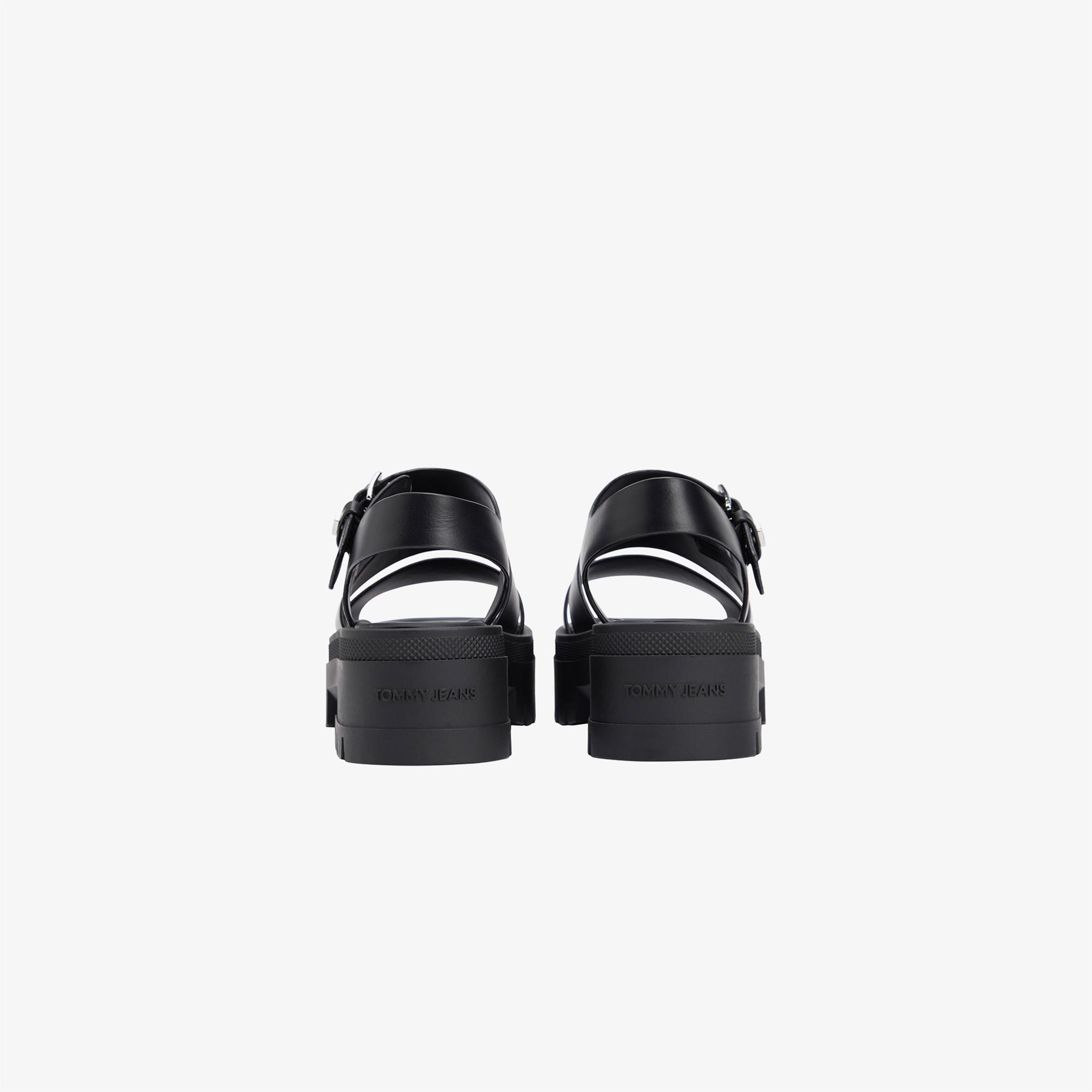 Tommy Hilfiger Wendie Max Kadın Siyah Sandalet