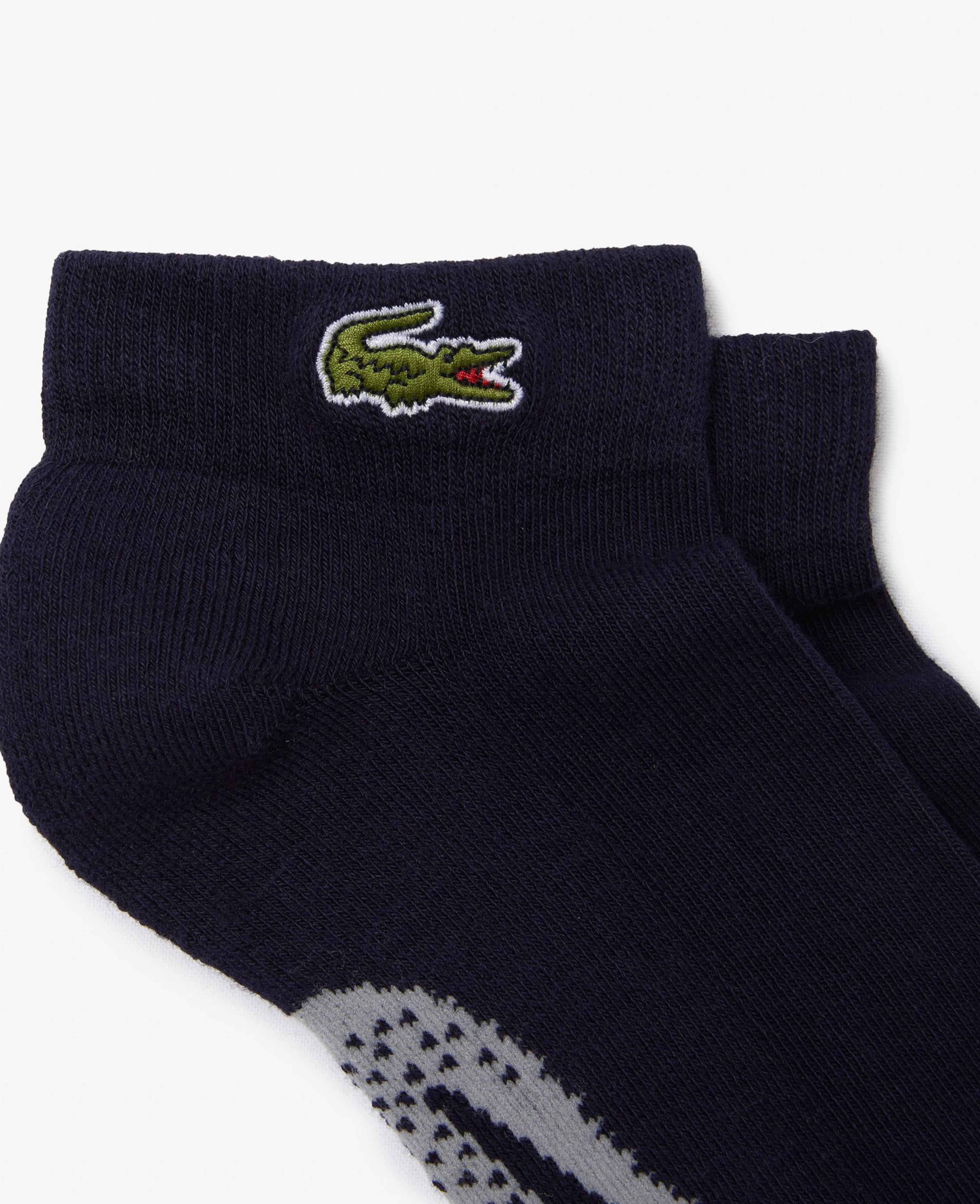 Lacoste Erkek Baskılı Lacivert Çorap