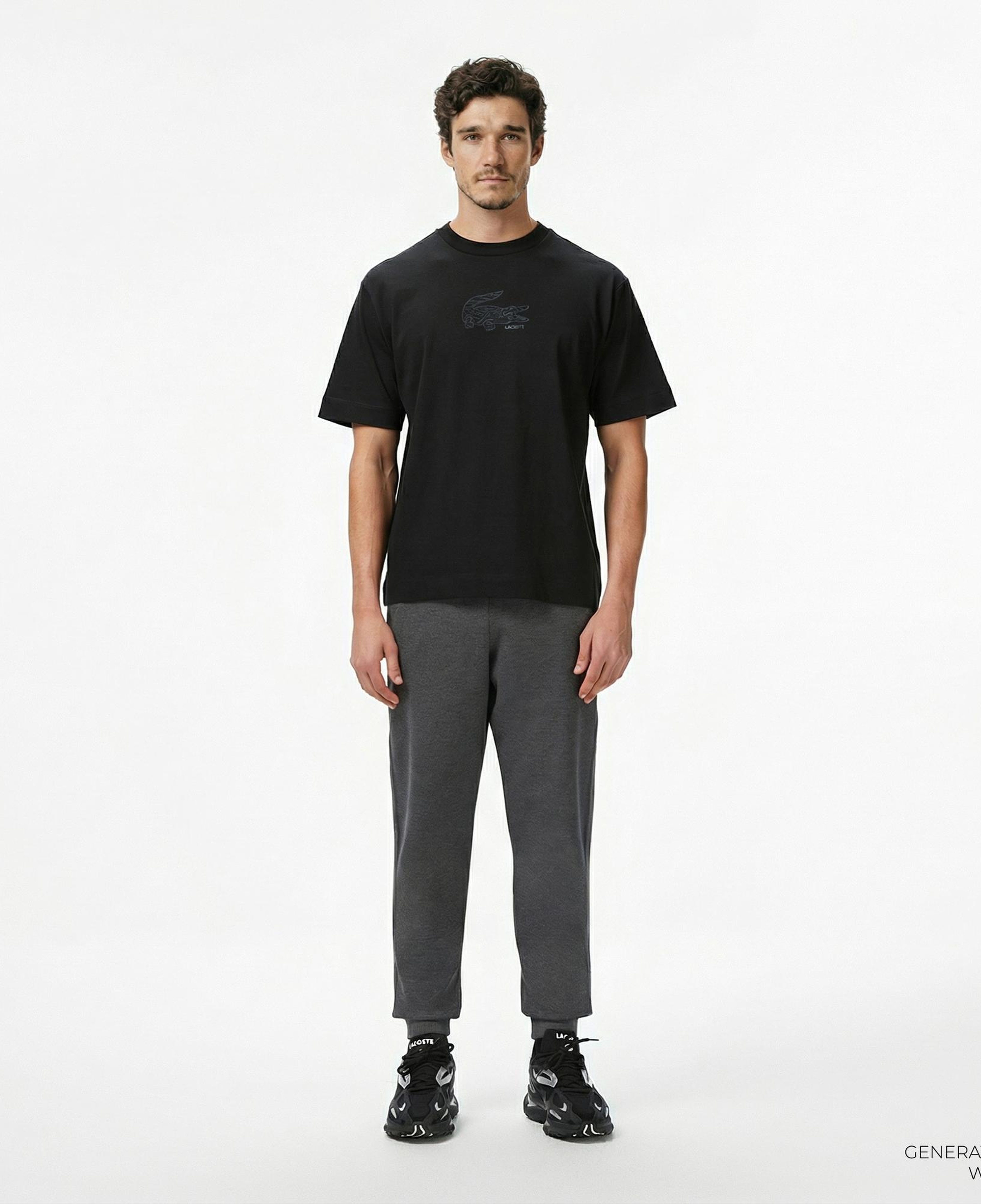 Lacoste Erkek Relaxed Fit Koyu Gri Eşofman Altı