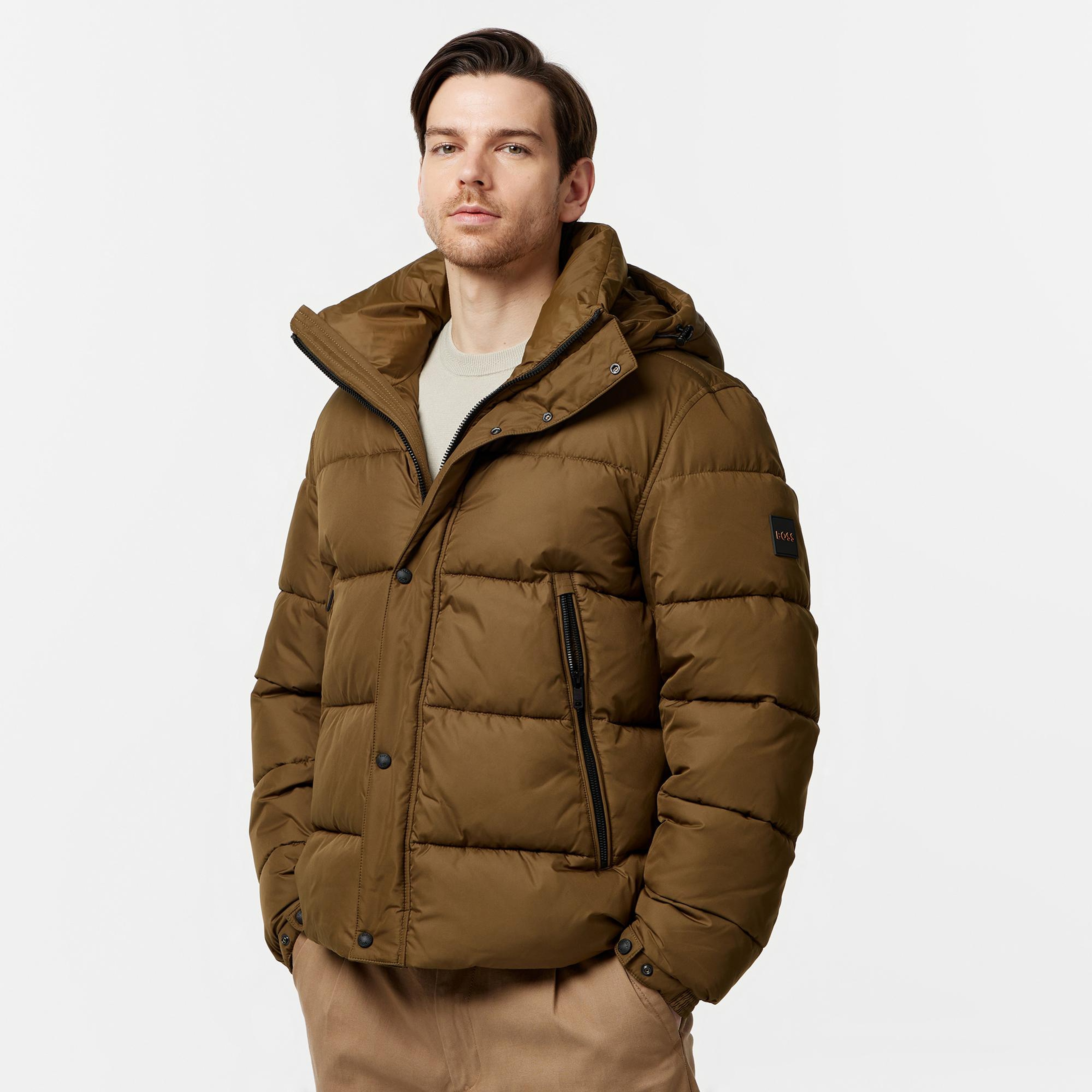 Boss Erkek Kahverengi Mont