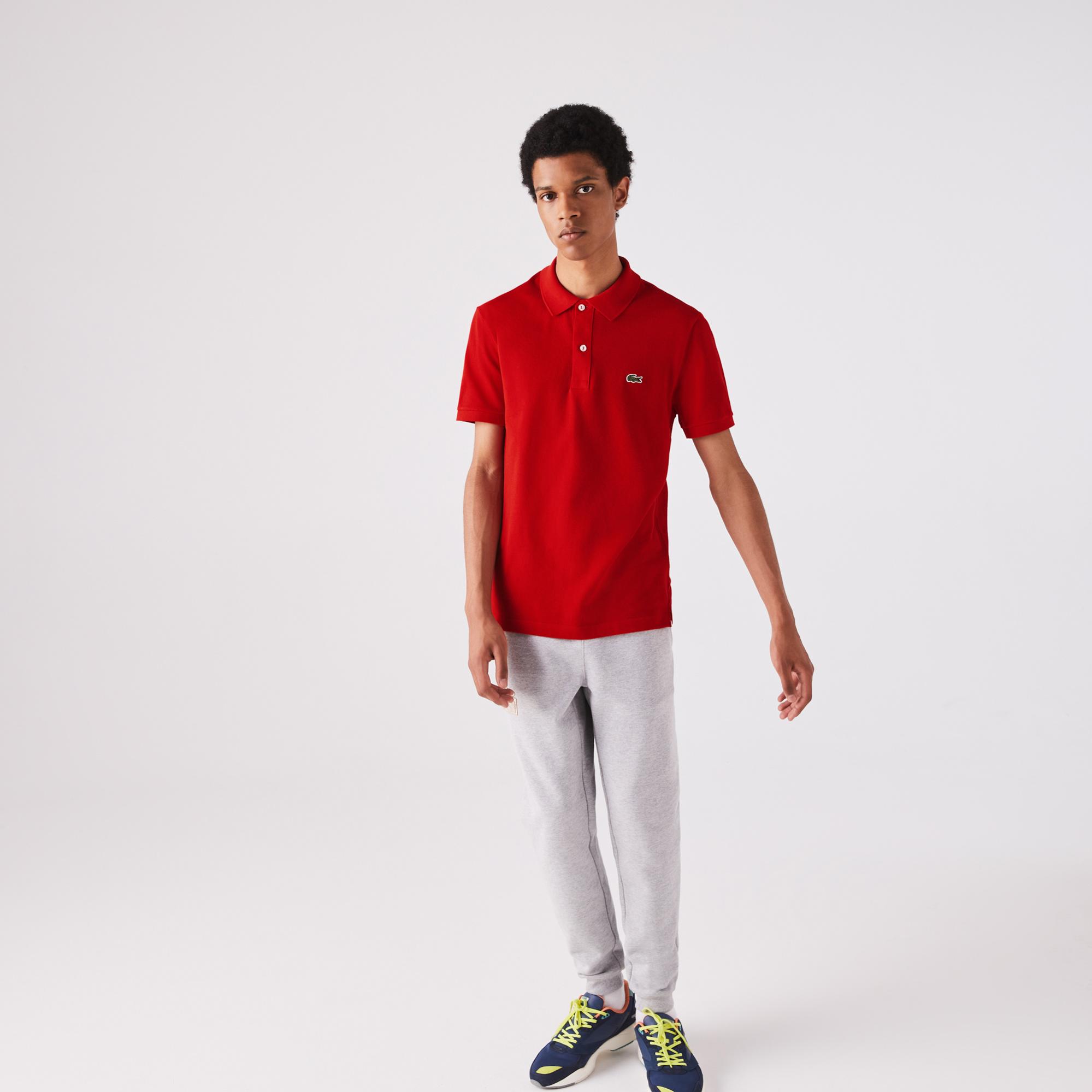 Lacoste L.12.12 Erkek Slim Fit Kırmızı Polo