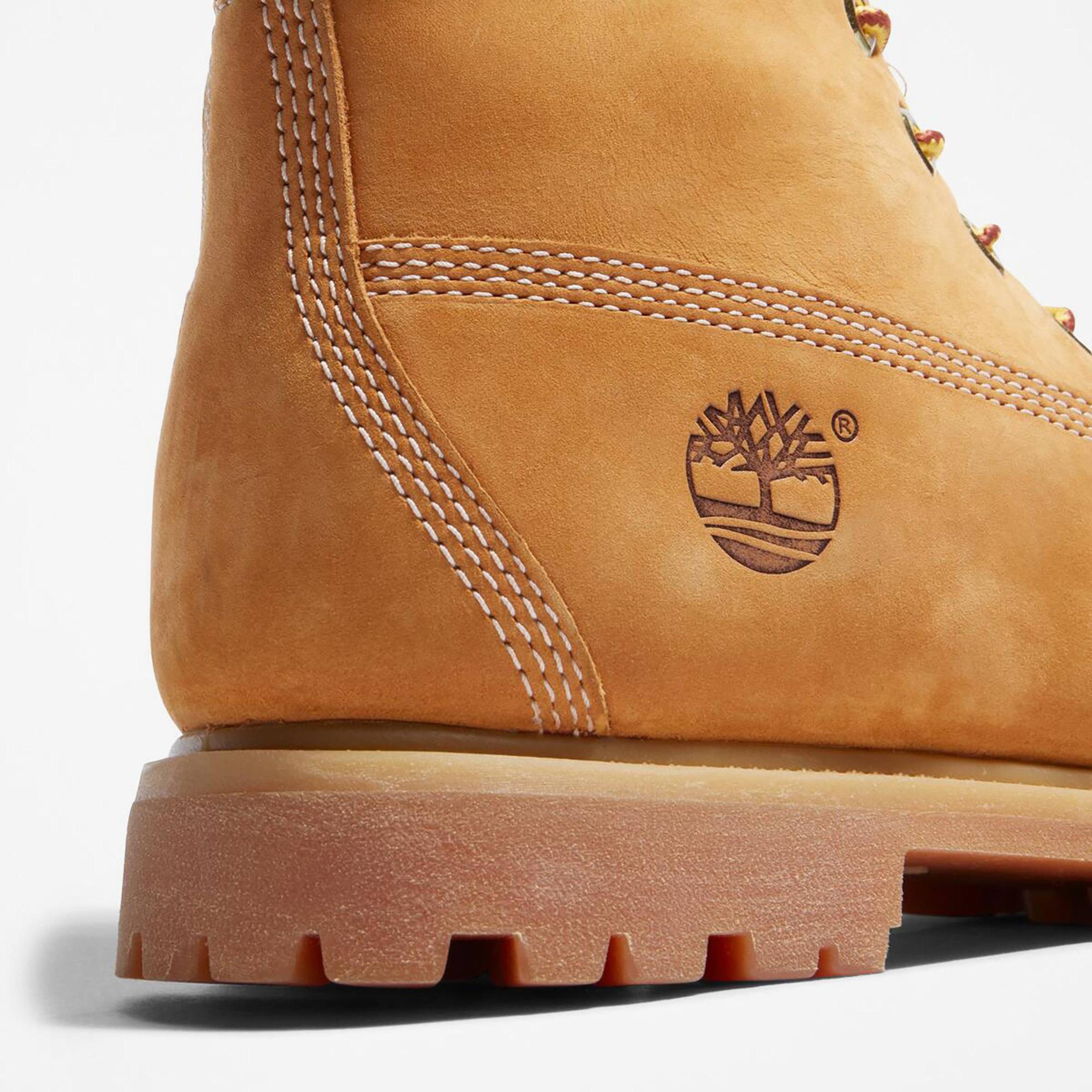 Timberland Premium 6 Inch Lace Up Kadın Krem Rengi Bot