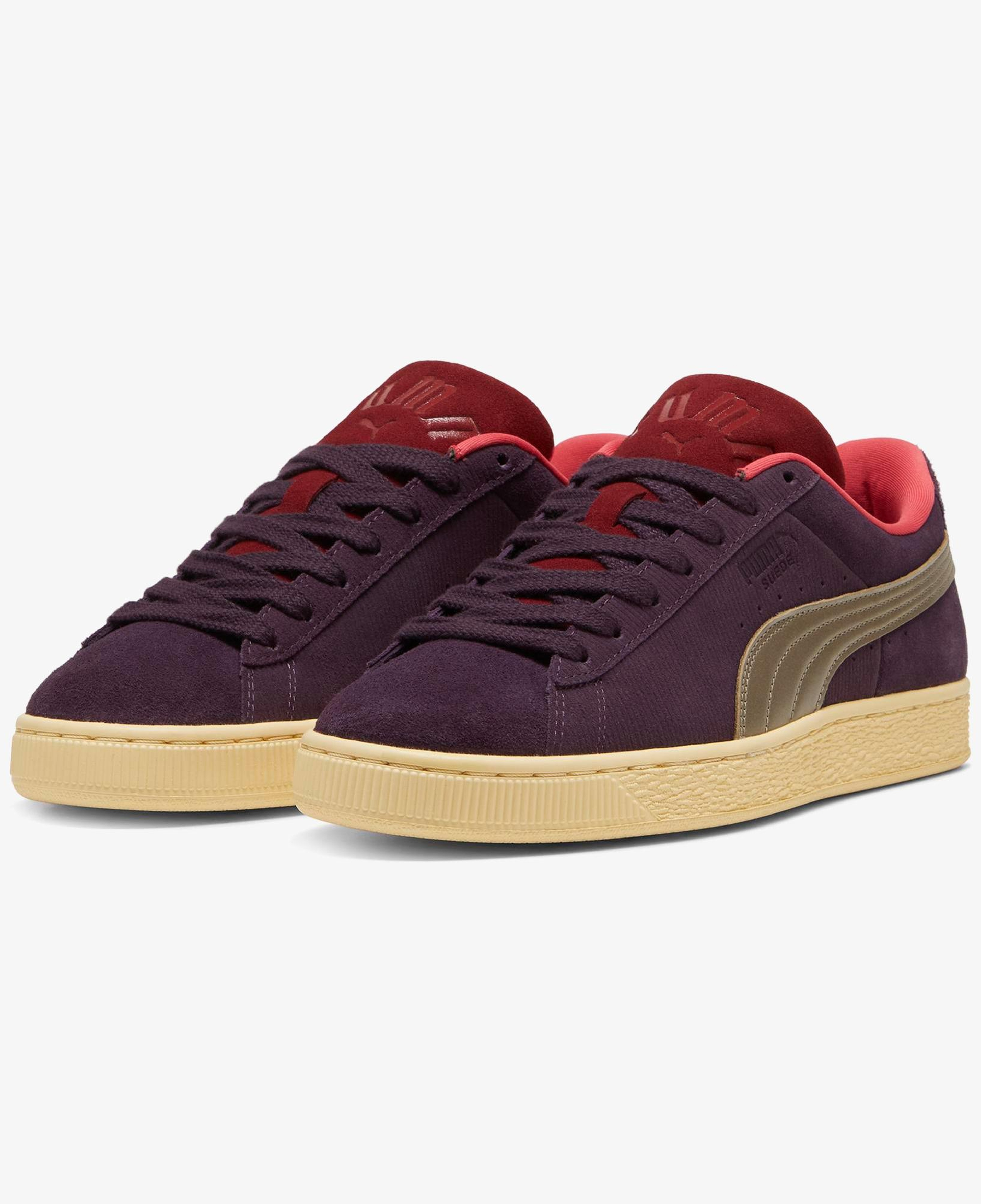 Puma Suede Play Paris Unisex Bordo Spor Ayakkabı