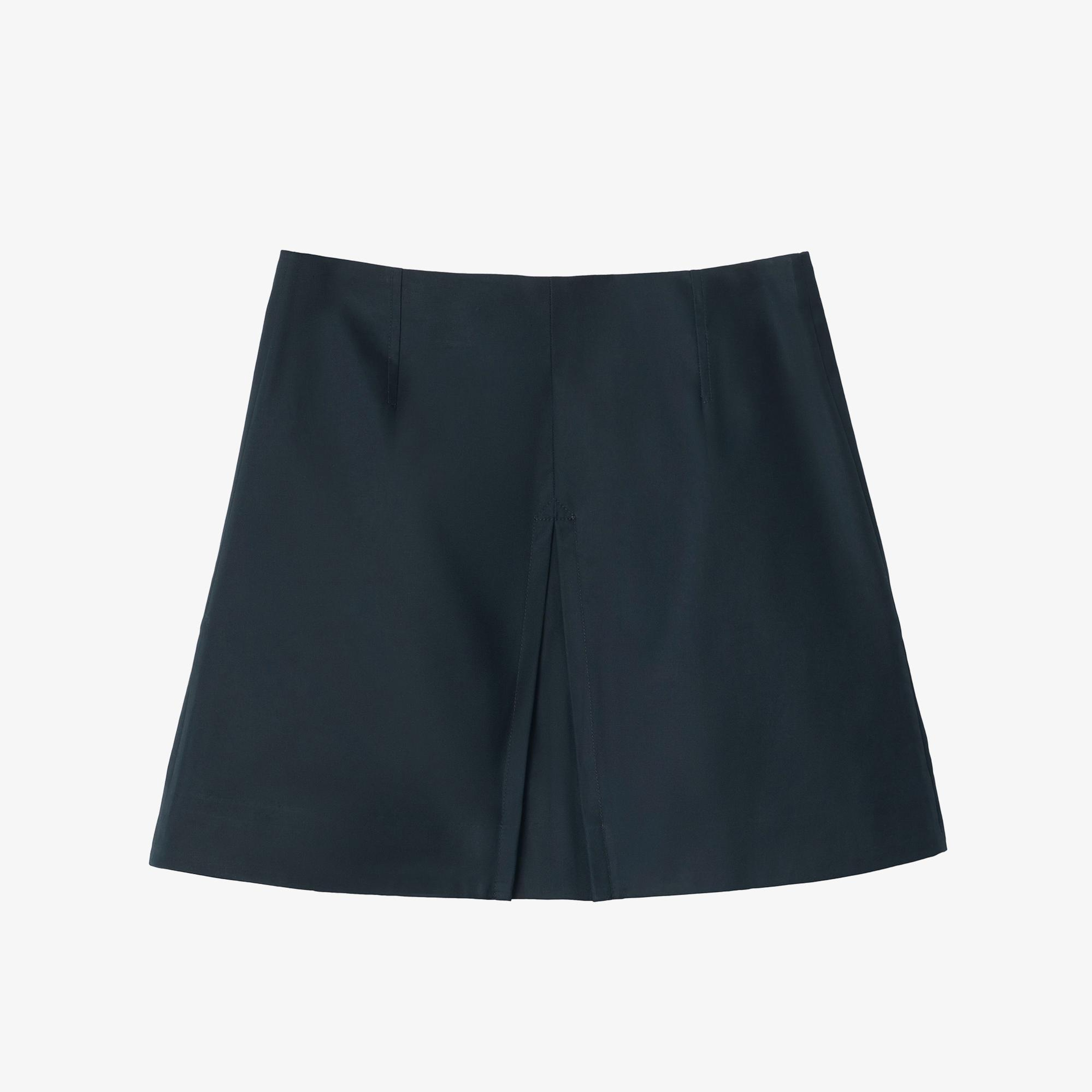 Burberry Cotton Trench Çocuk Lacivert Etek