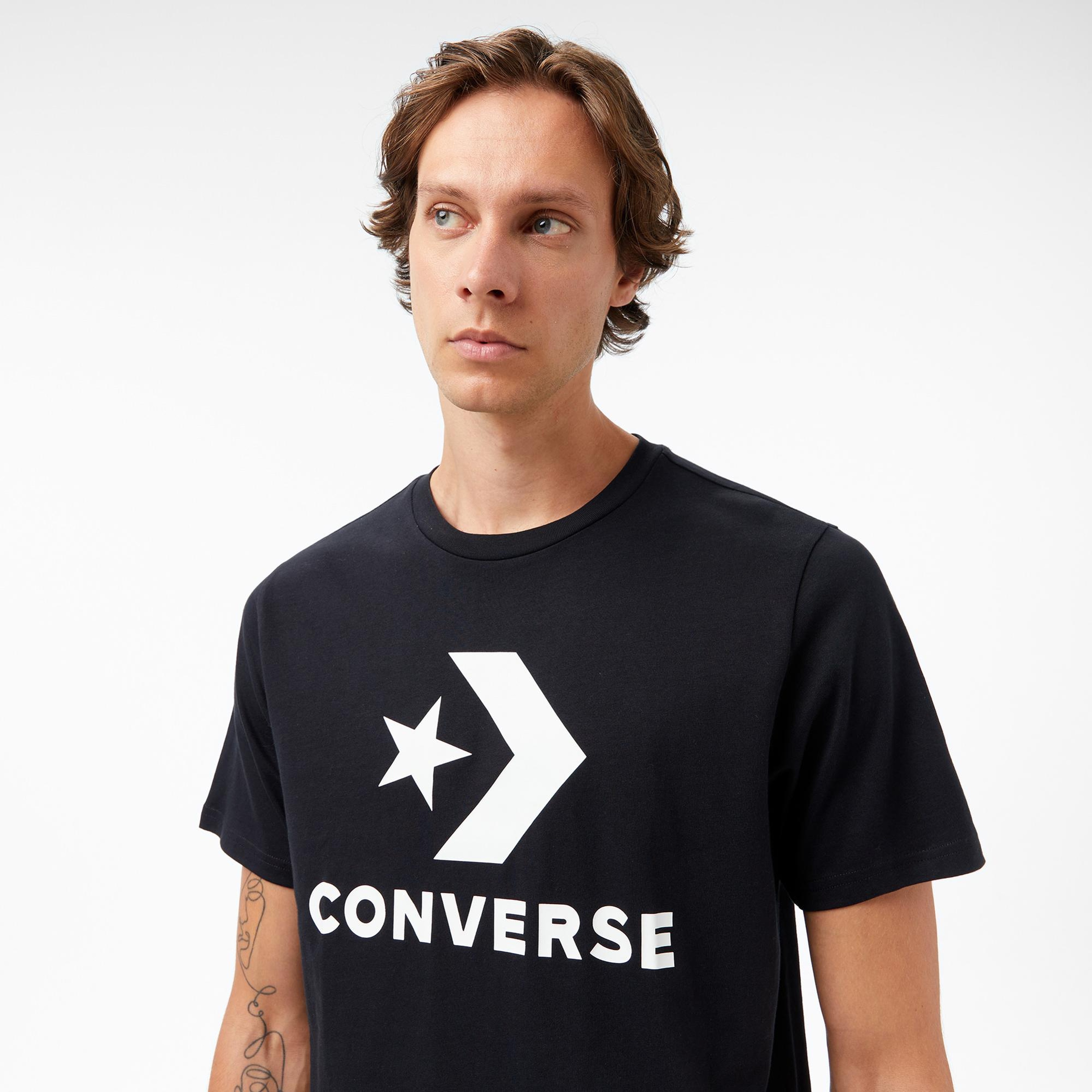 Converse Erkek Siyah T-Shirt