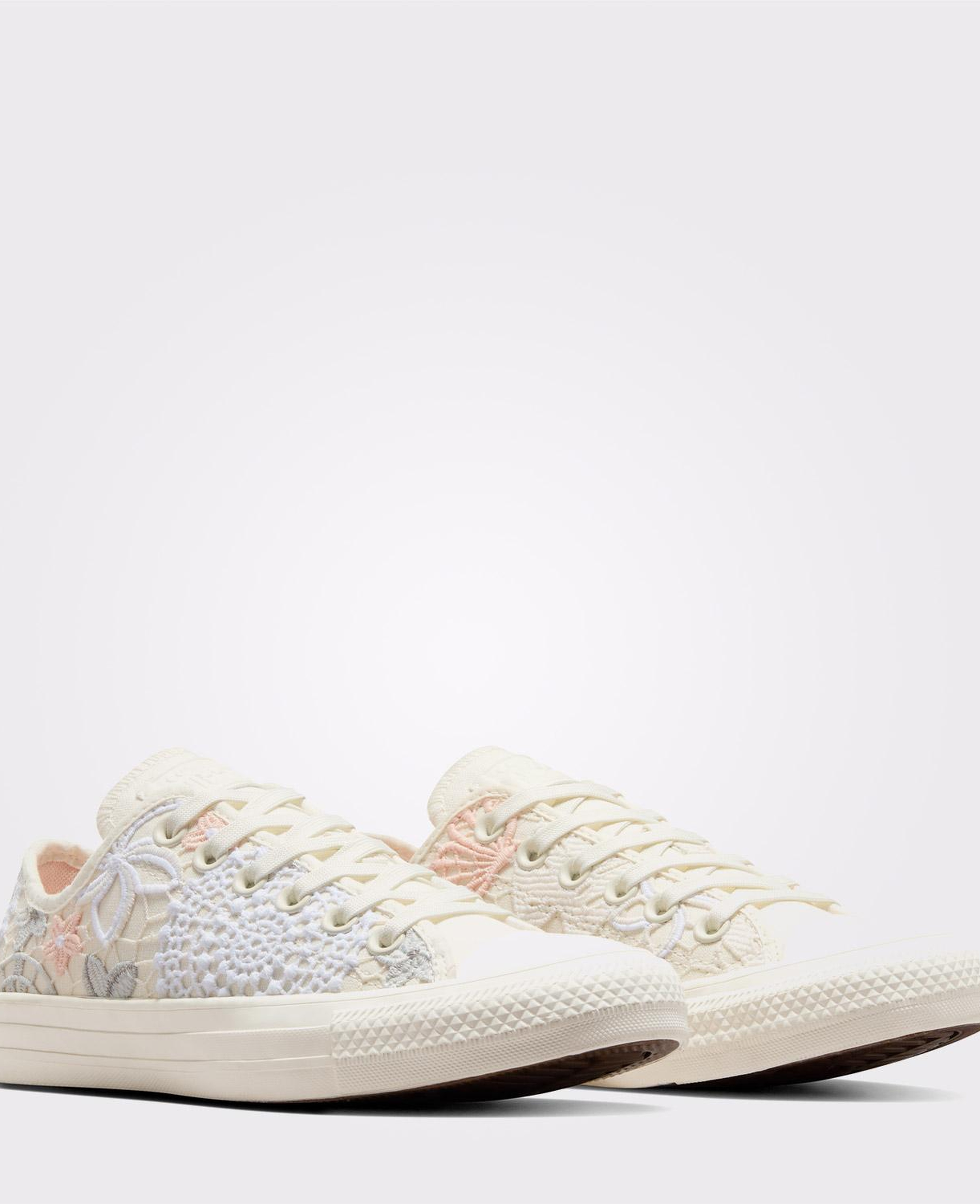 Converse Chuck Taylor All Star Butterflies Kadın Krem Sneaker
