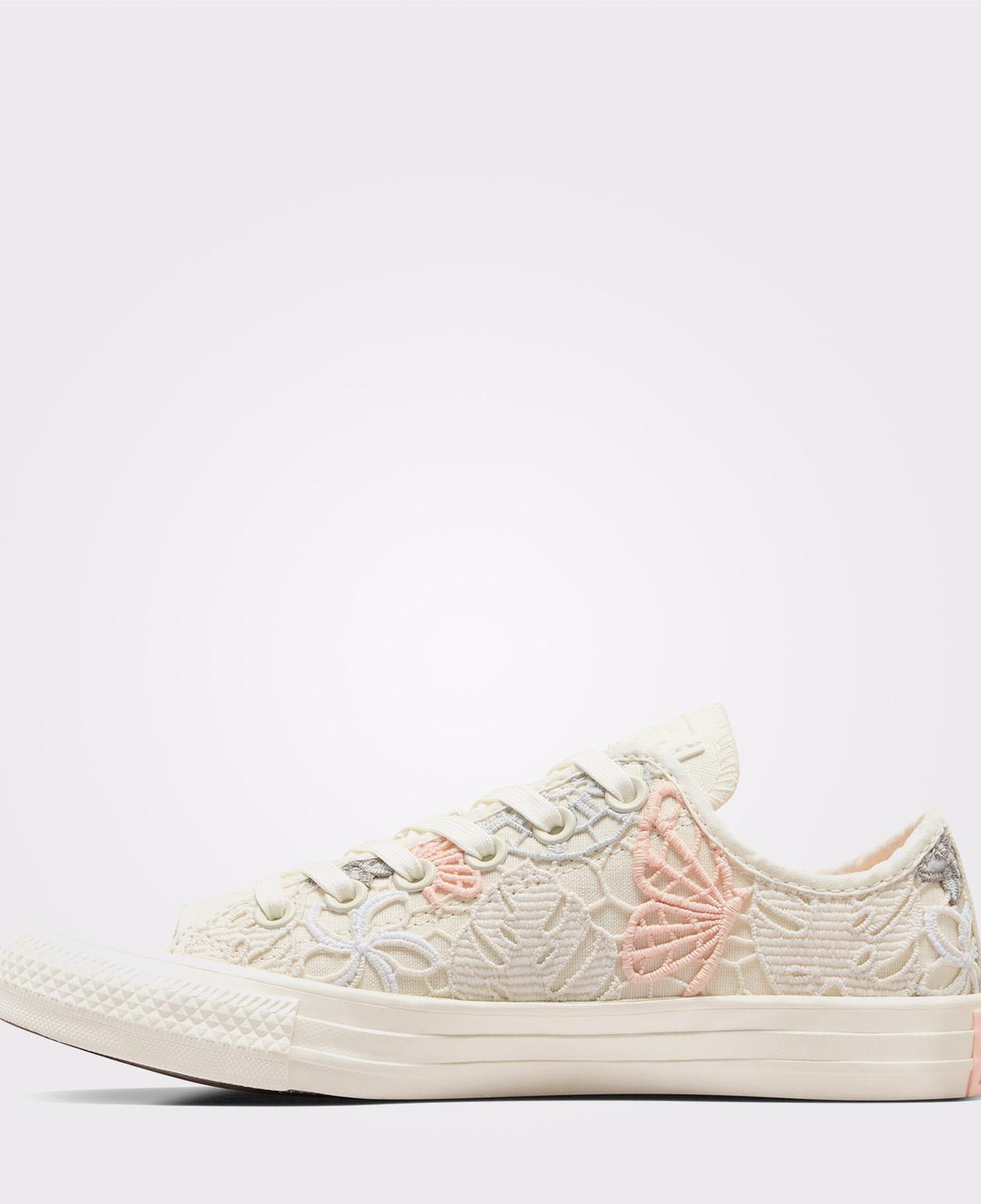 Converse Chuck Taylor All Star Butterflies Kadın Krem Sneaker