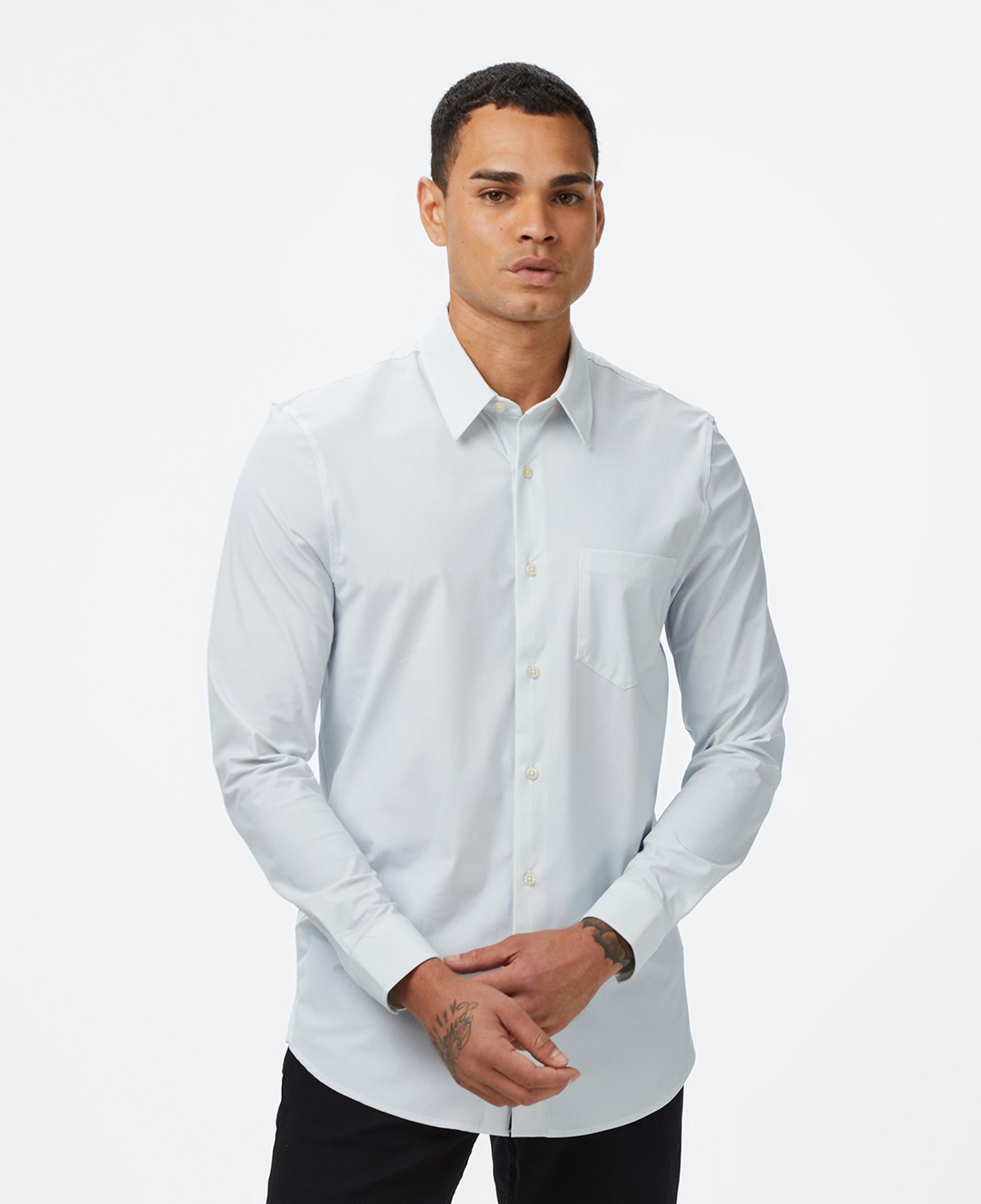 Guess Sunset Slim Fit Erkek Mavi Gömlek