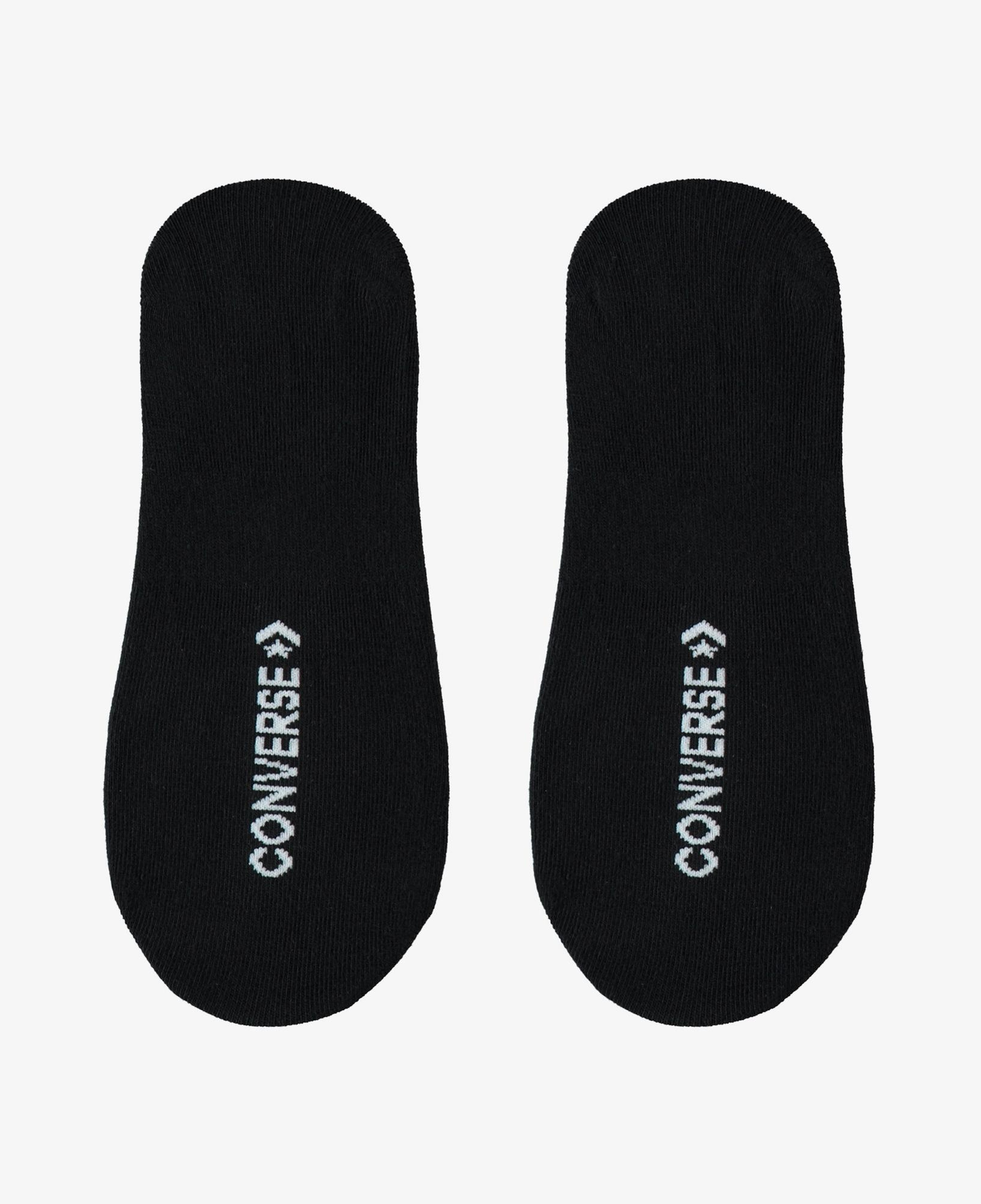 Converse Chuck Taylor Unisex 2'li Siyah Babet Çorap