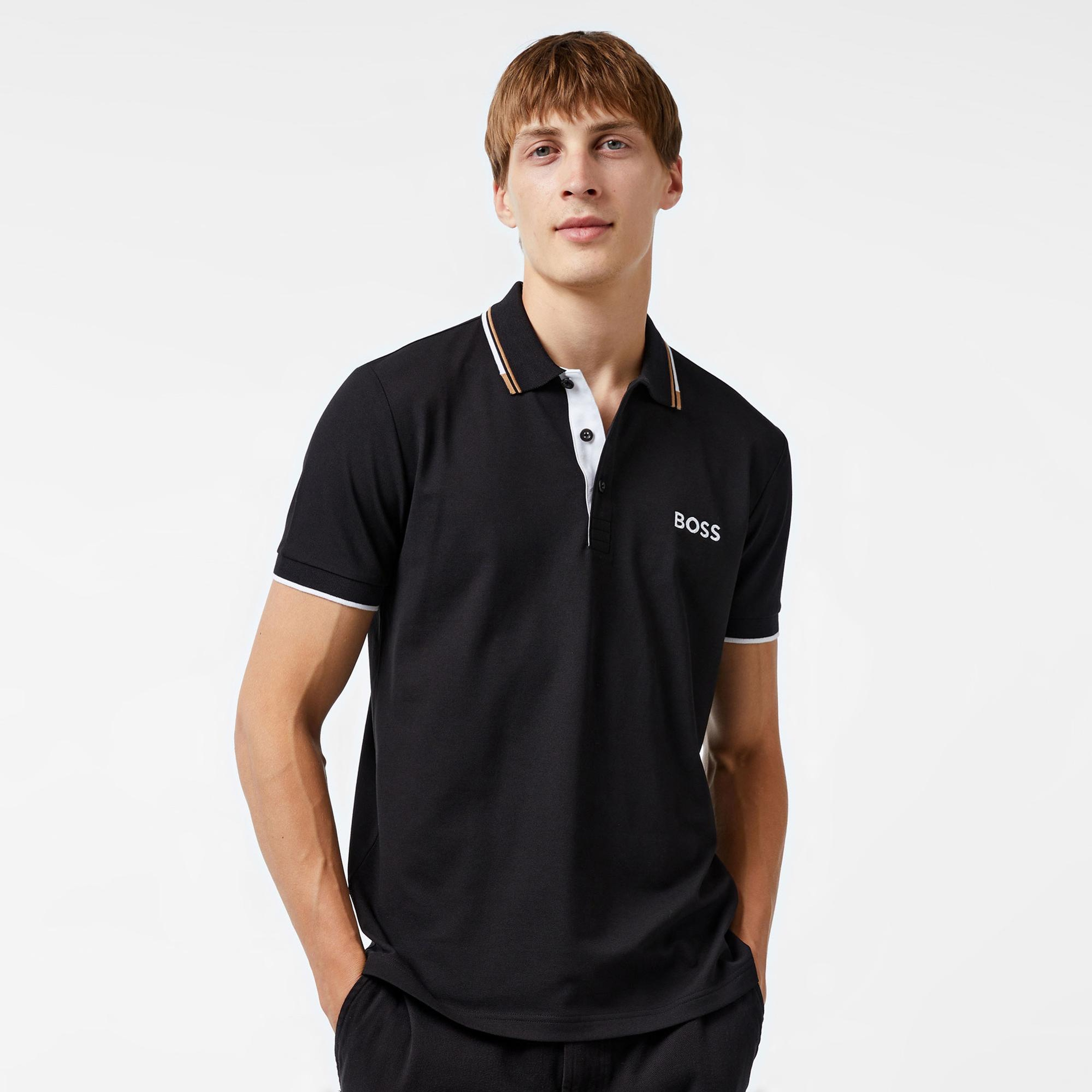 Boss Paddy Pro Erkek Siyah Polo