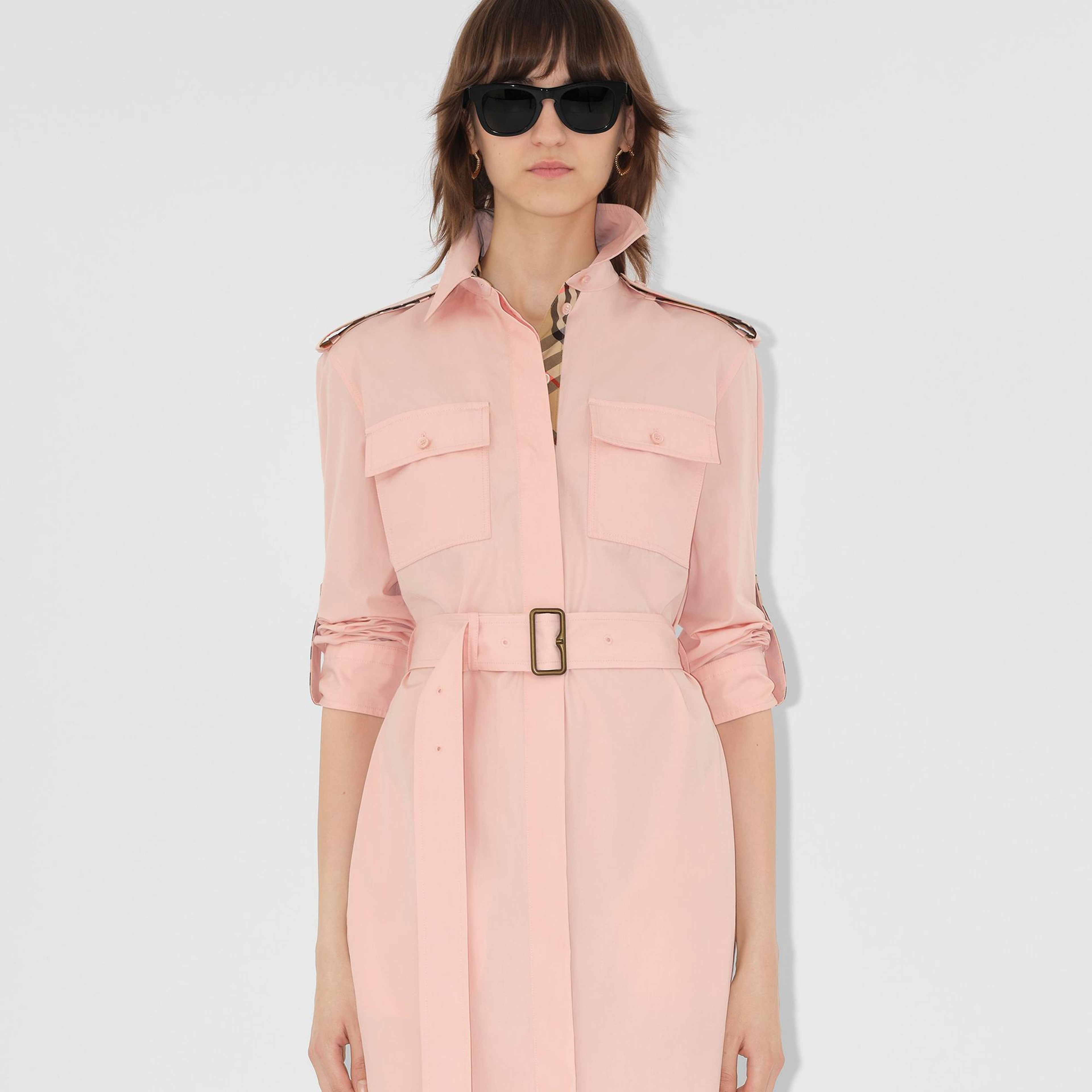 Burberry Kadın Pembe Elbise