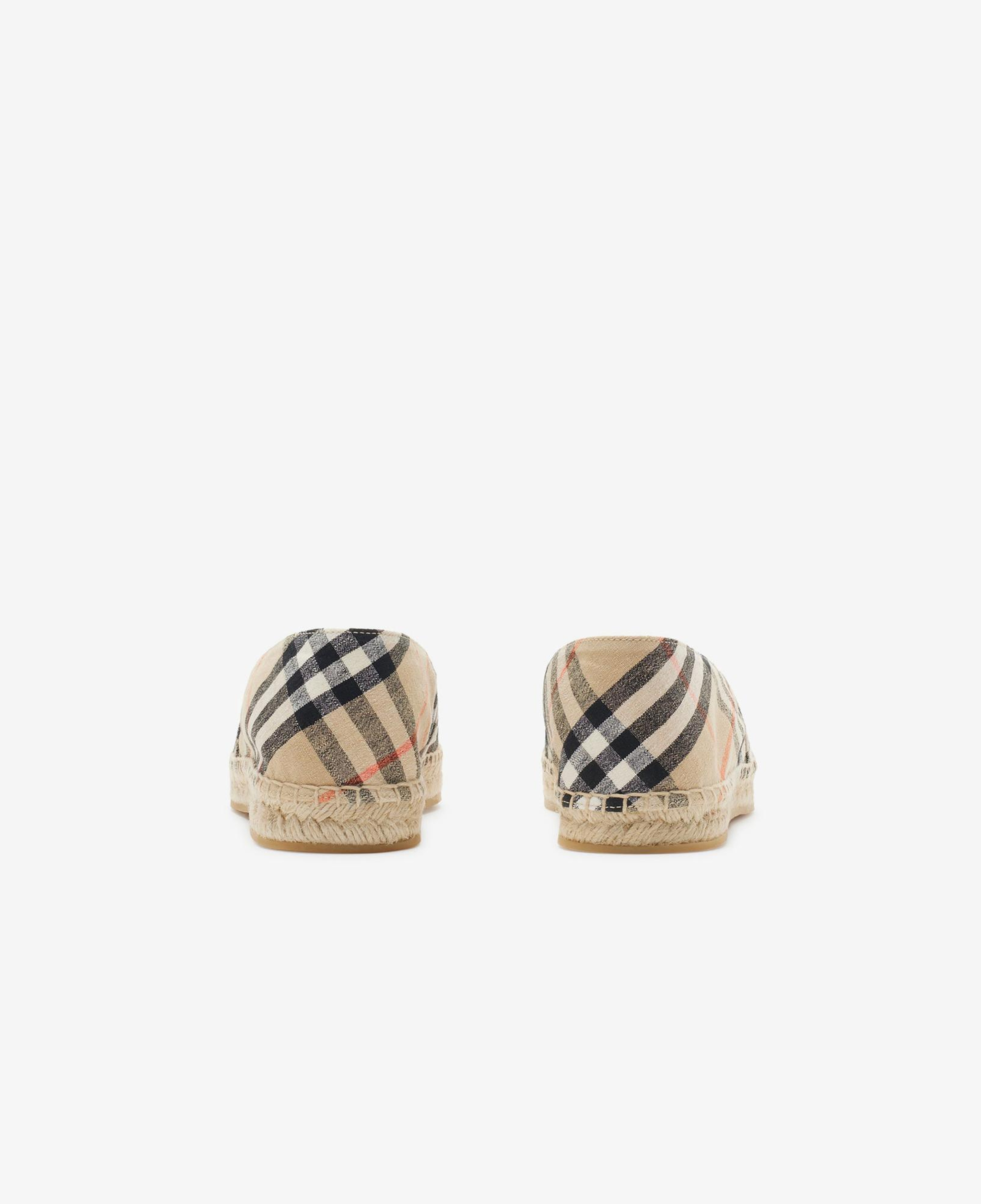Burberry Mews Kadın Bej Espadril