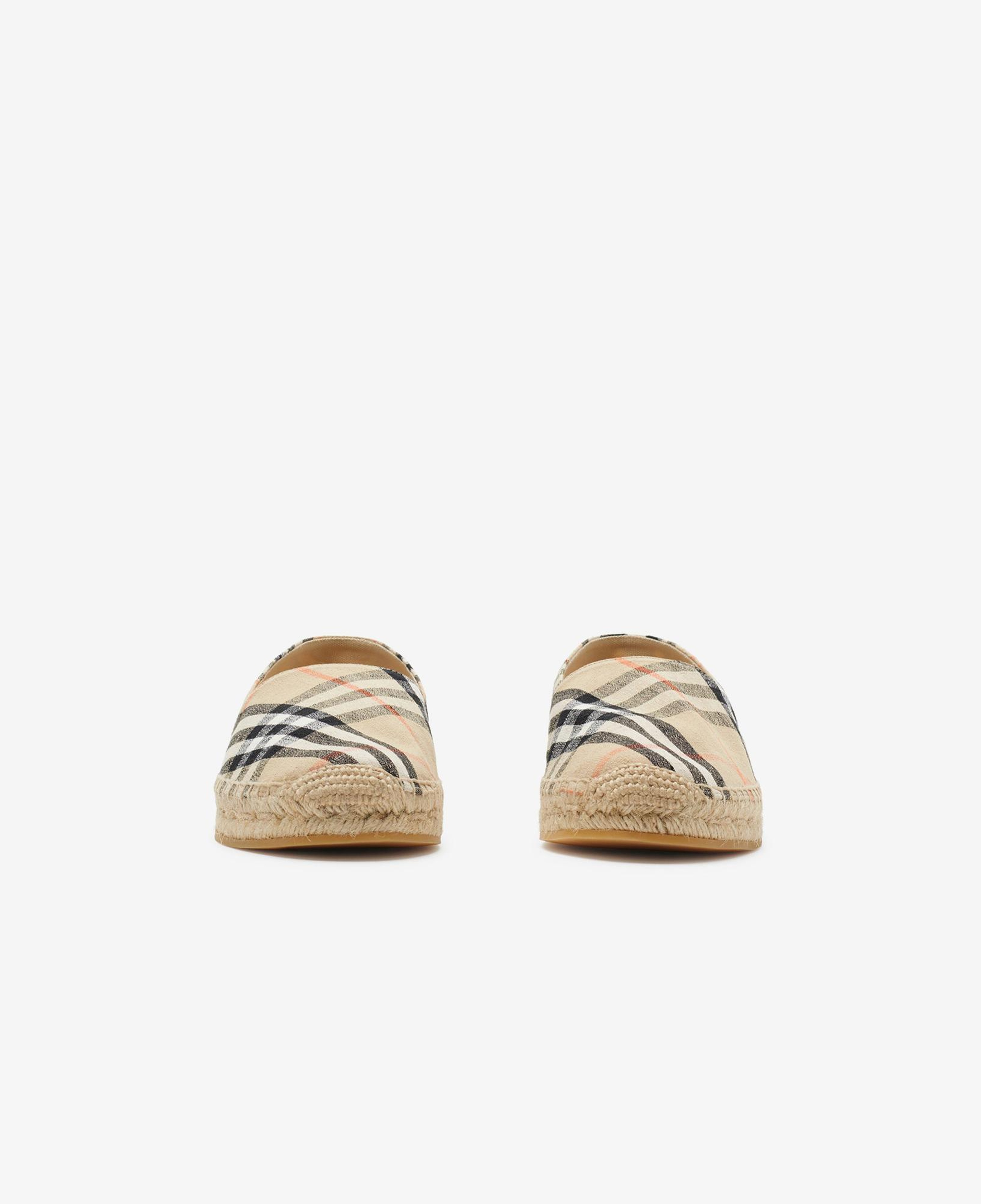 Burberry Mews Kadın Bej Espadril