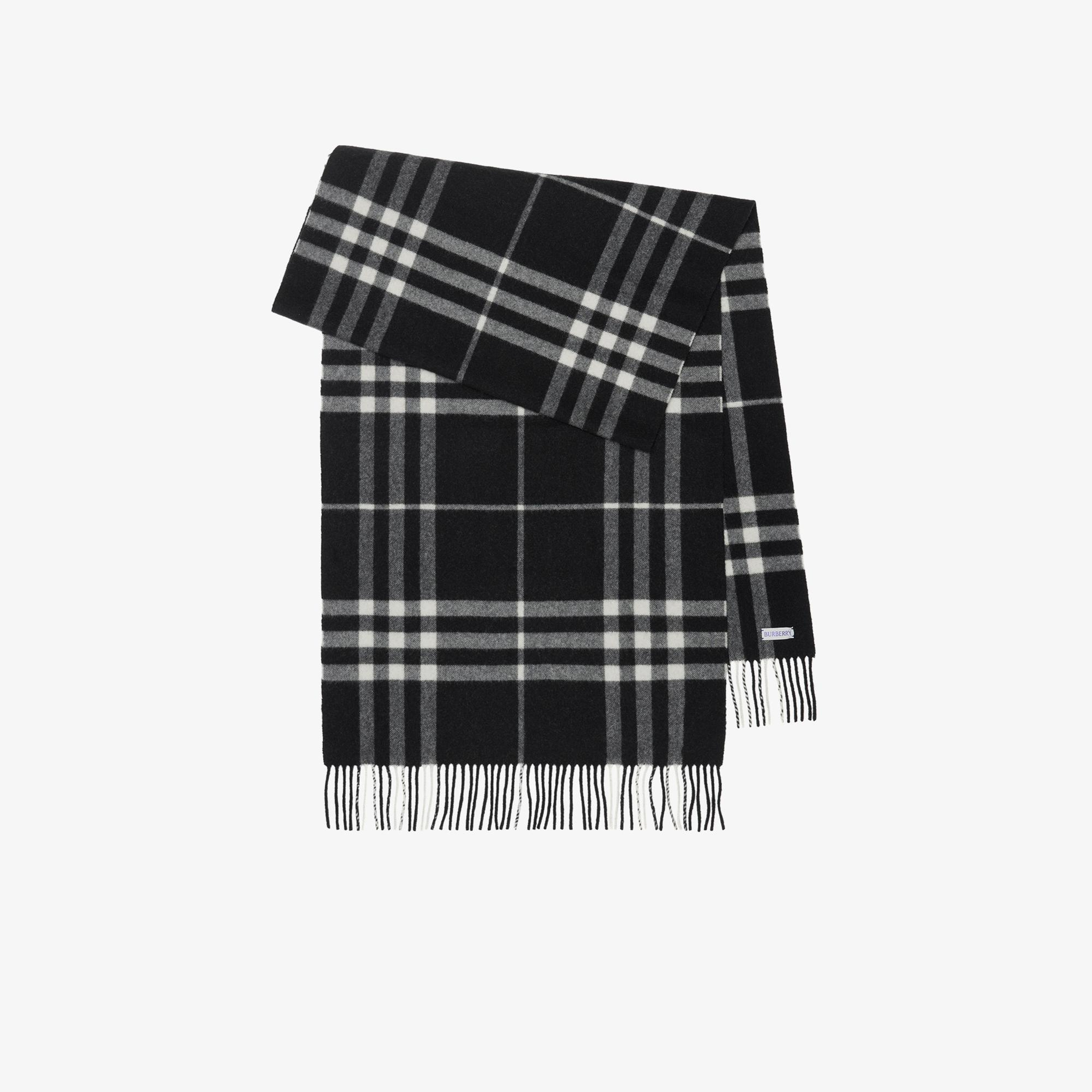 Burberry Washed Giant Kadın Siyah Atkı