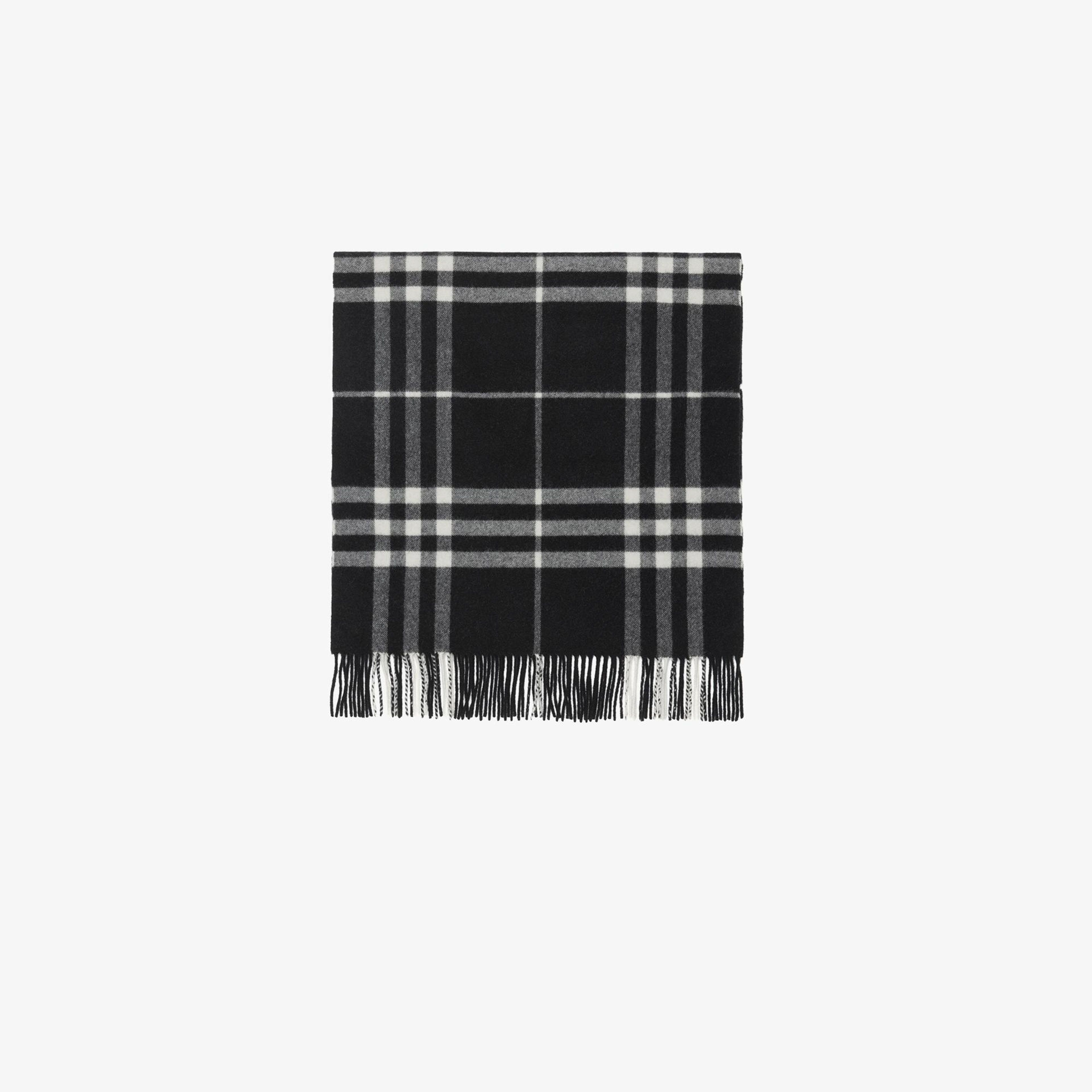 Burberry Washed Giant Kadın Siyah Atkı