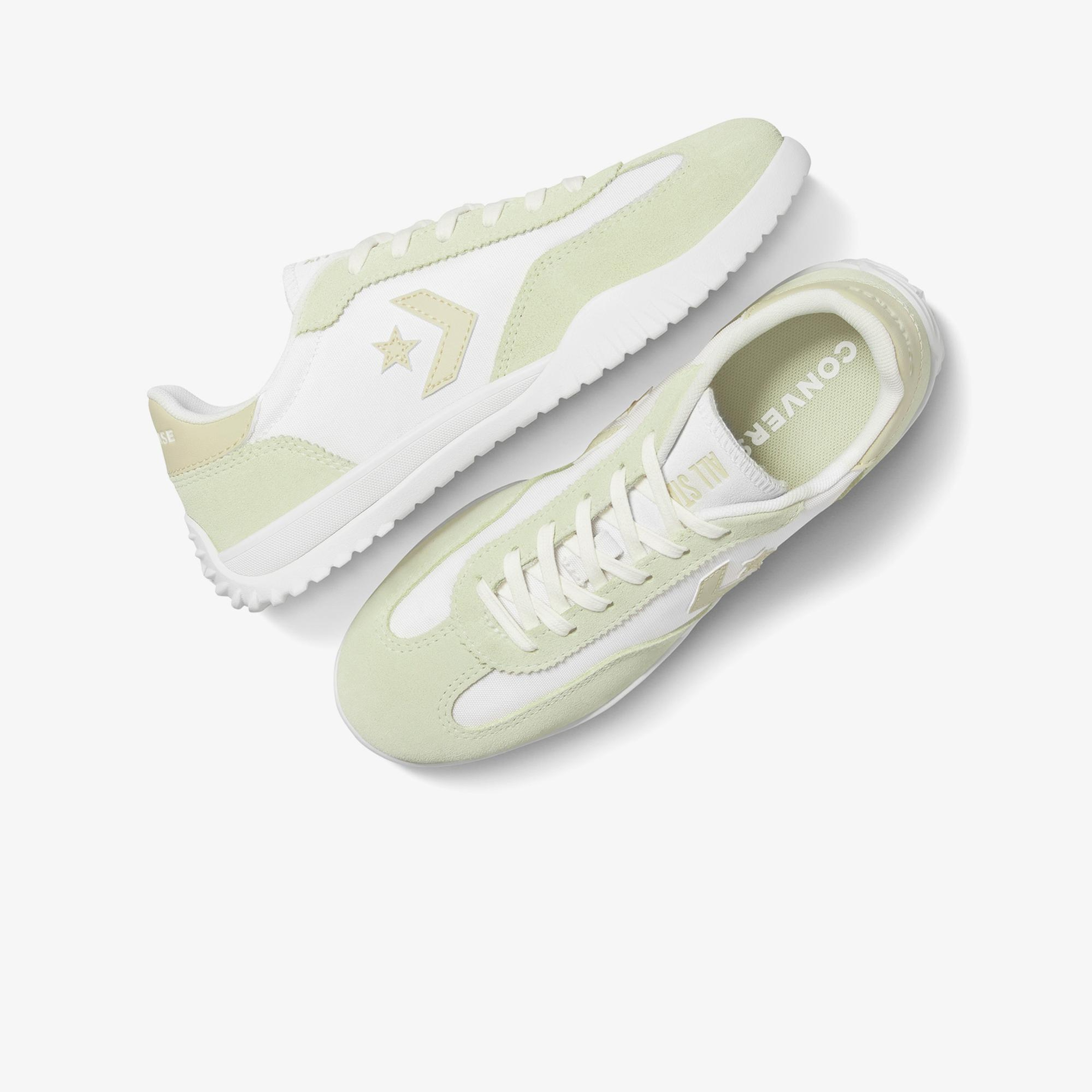 Converse Run Star Trainer Unisex Beyaz Deri Sneaker