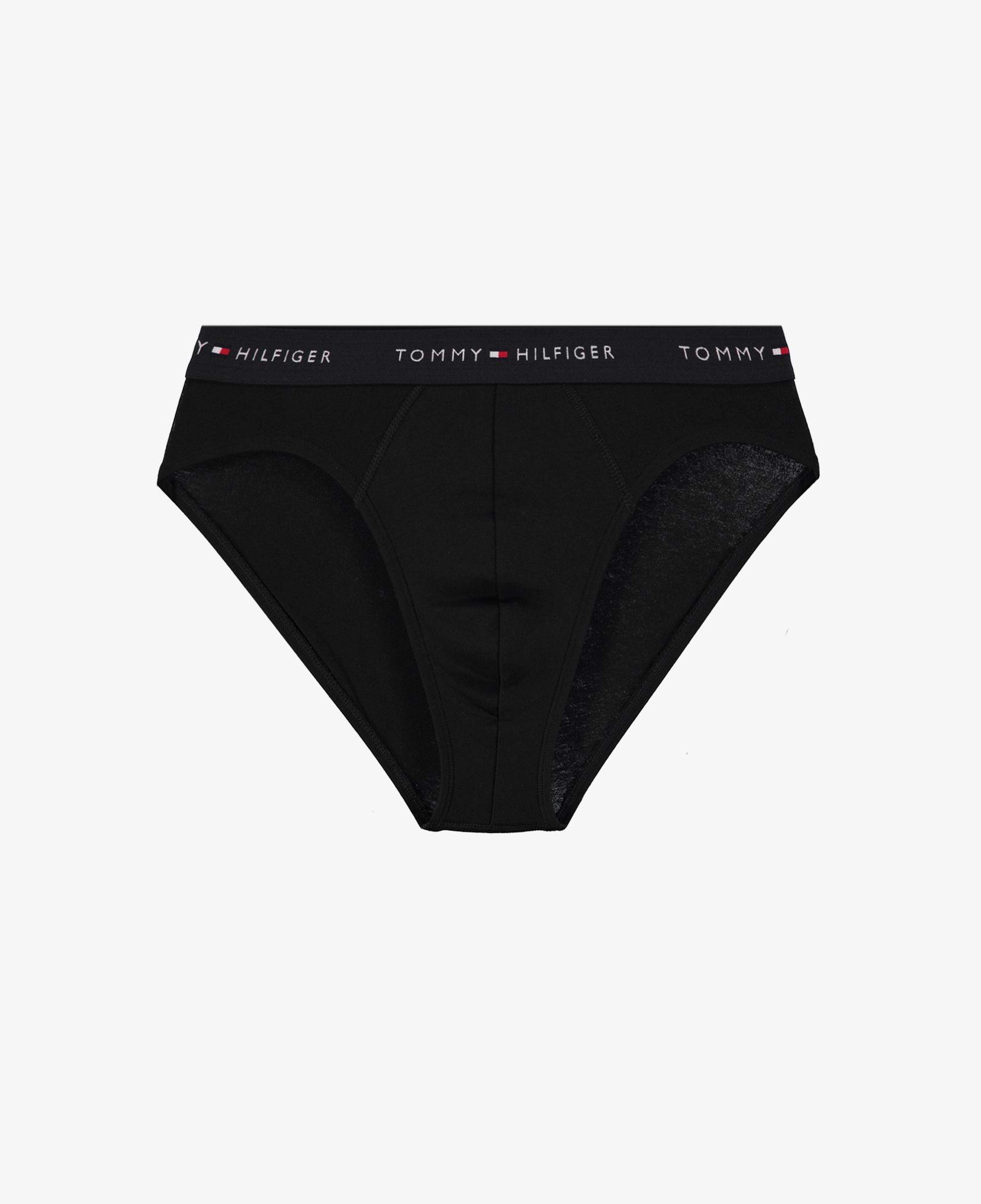 Tommy Hilfiger Brief Erkek 3'lü Siyah Boxer