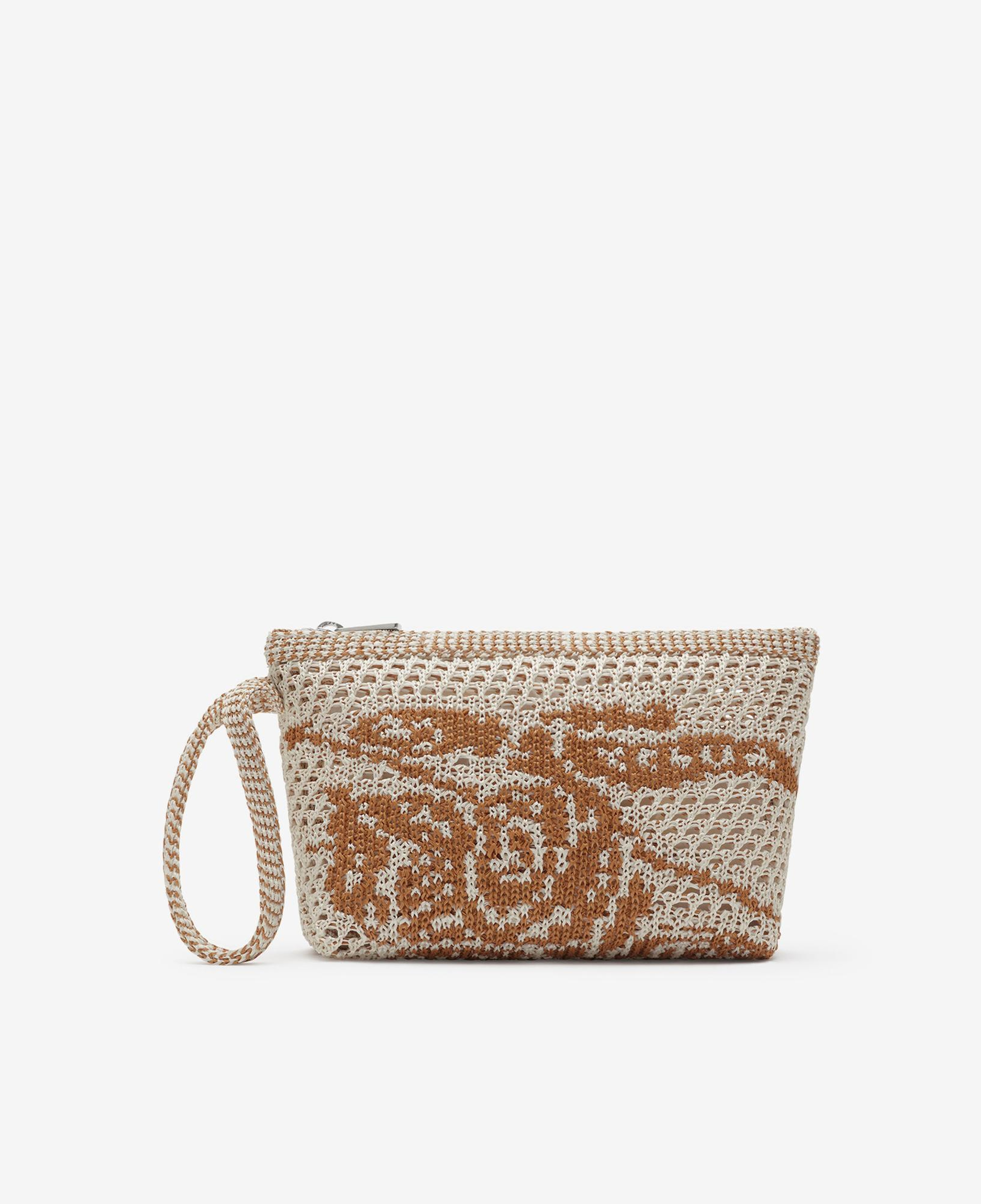 Burberry Crochet Pouch Kadın Krem Omuz Çantası