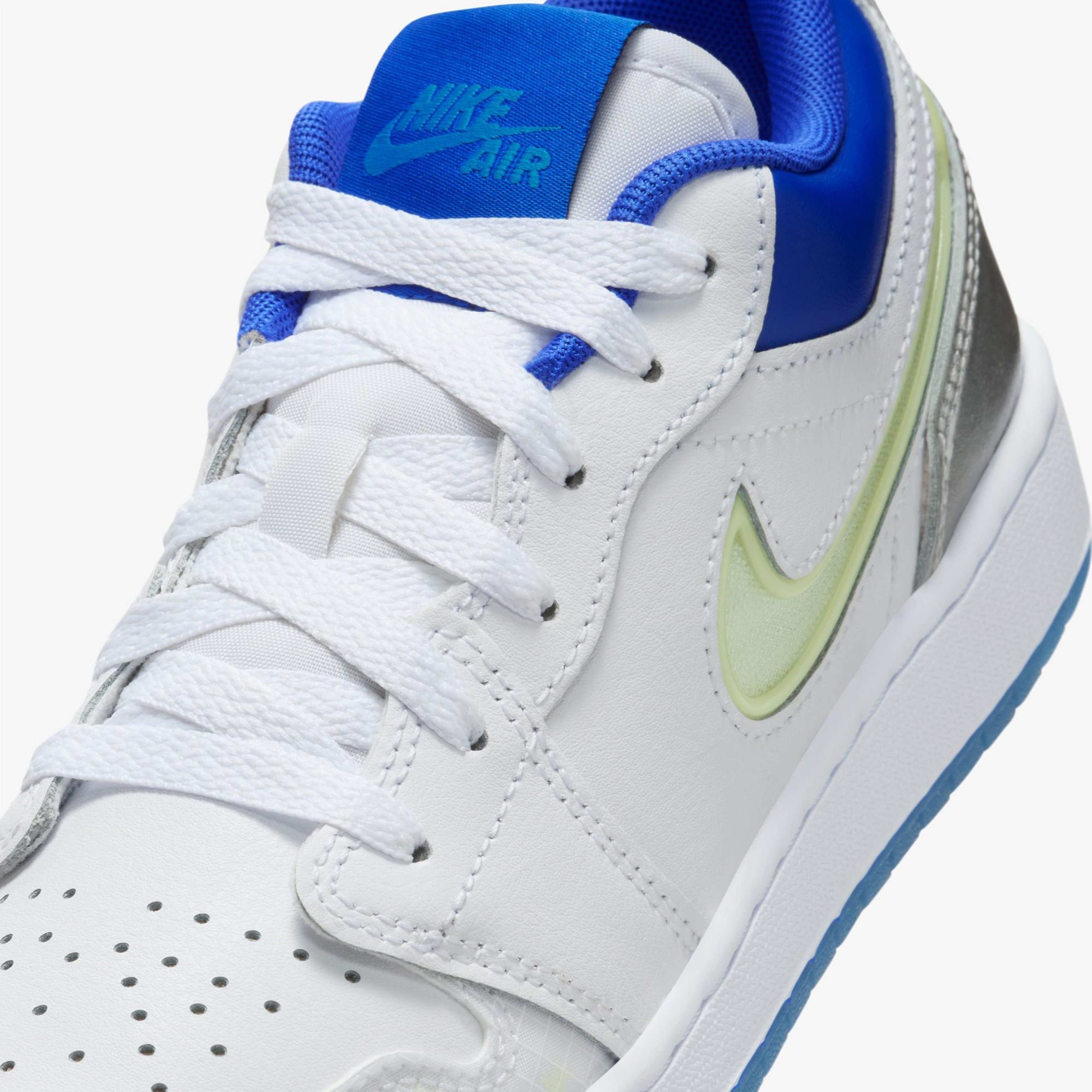 Jordan Air 1 Low Genç Çocuk Beyaz Spor Ayakkabı