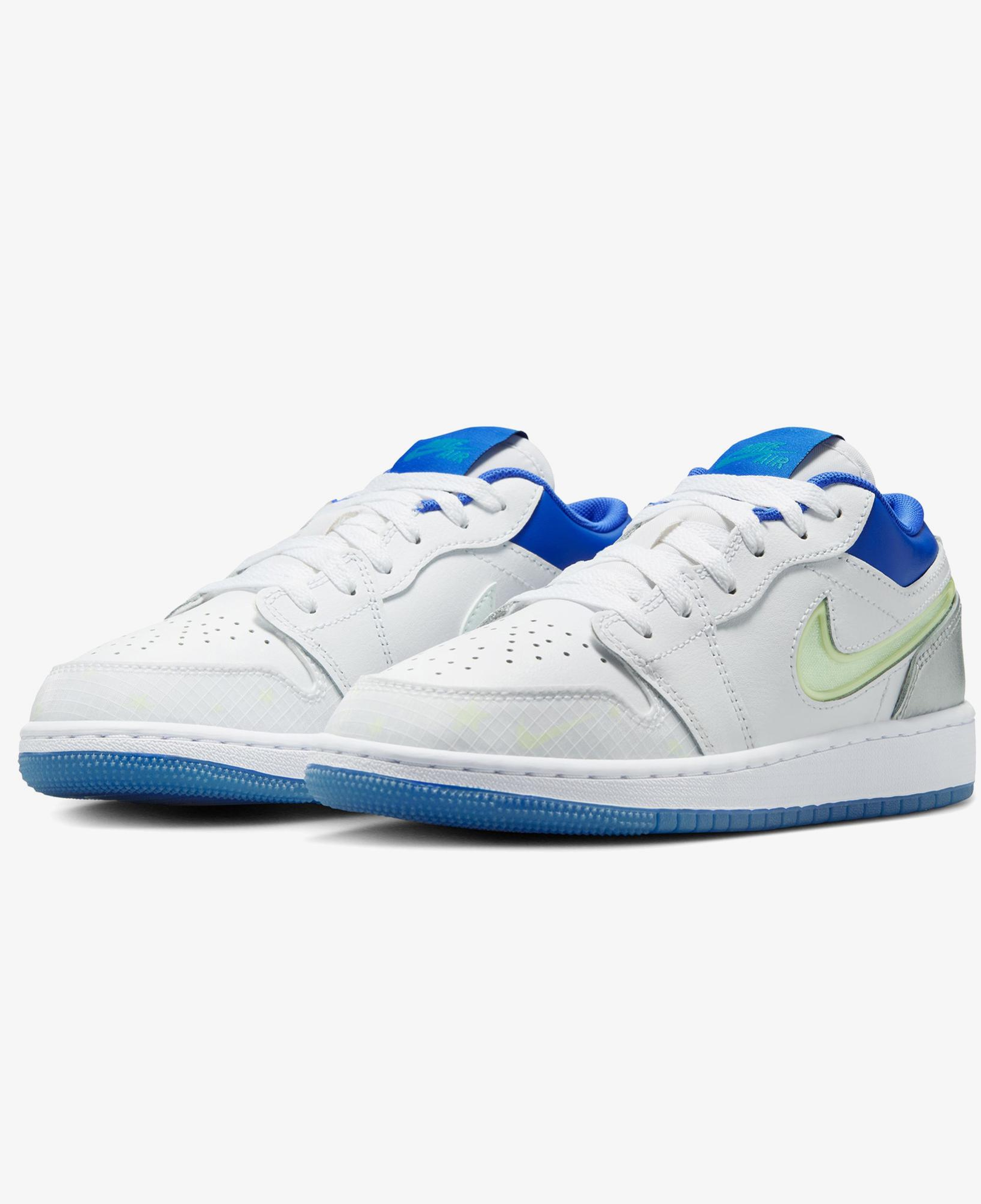 Jordan Air 1 Low Genç Çocuk Beyaz Spor Ayakkabı