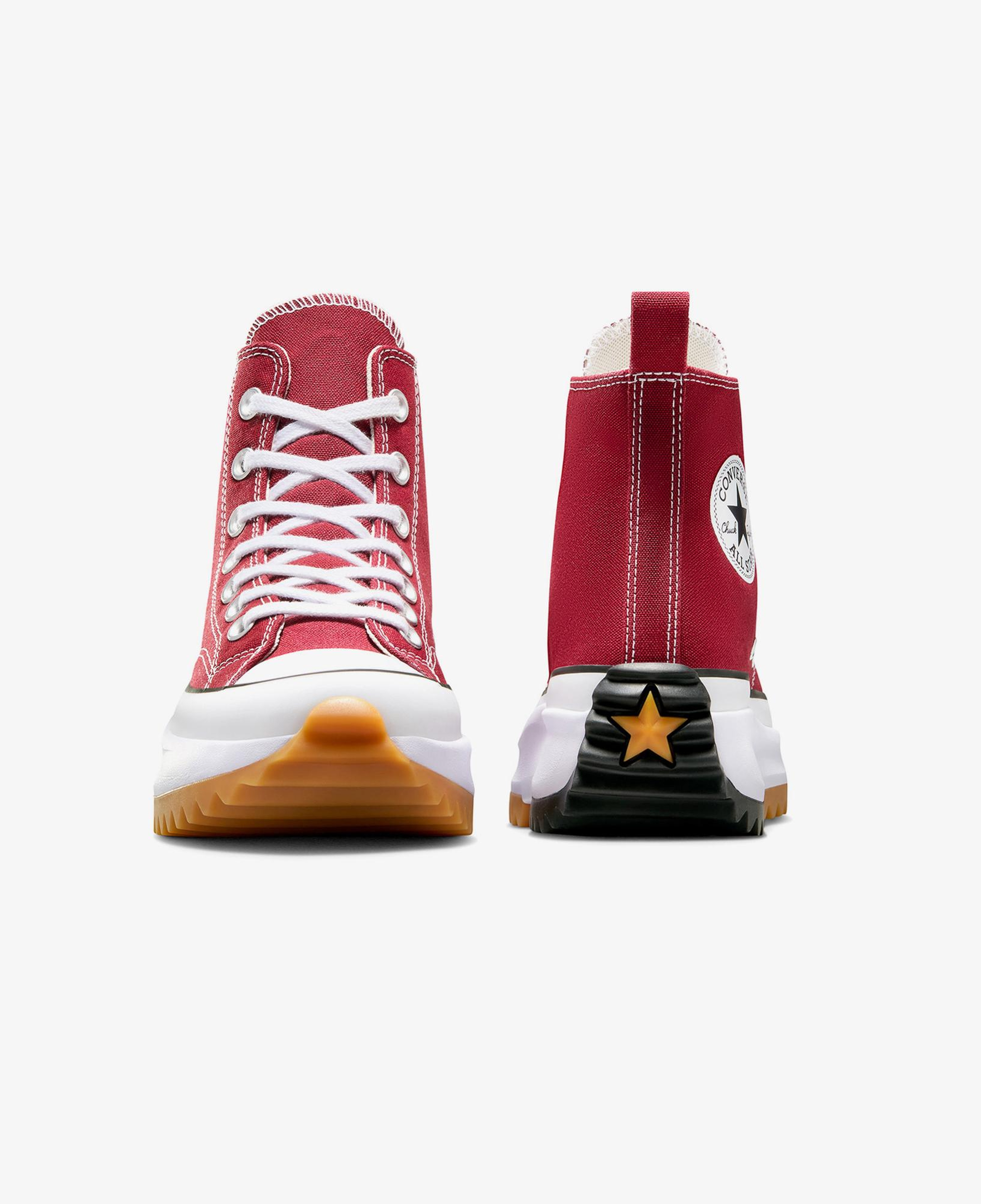Converse Run Star Hike Unisex Kırmızı Platform Sneaker