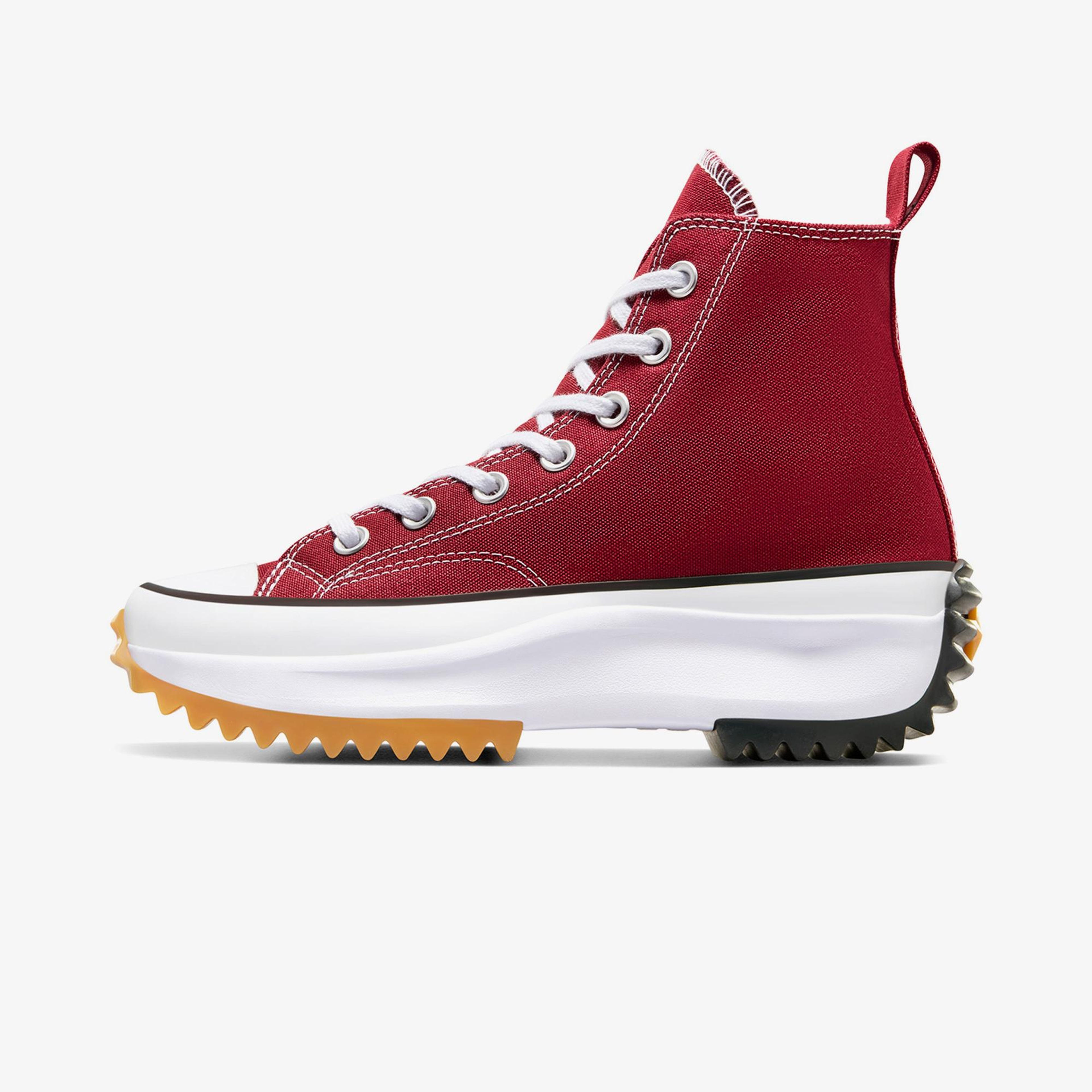 Converse Run Star Hike Unisex Kırmızı Platform Sneaker