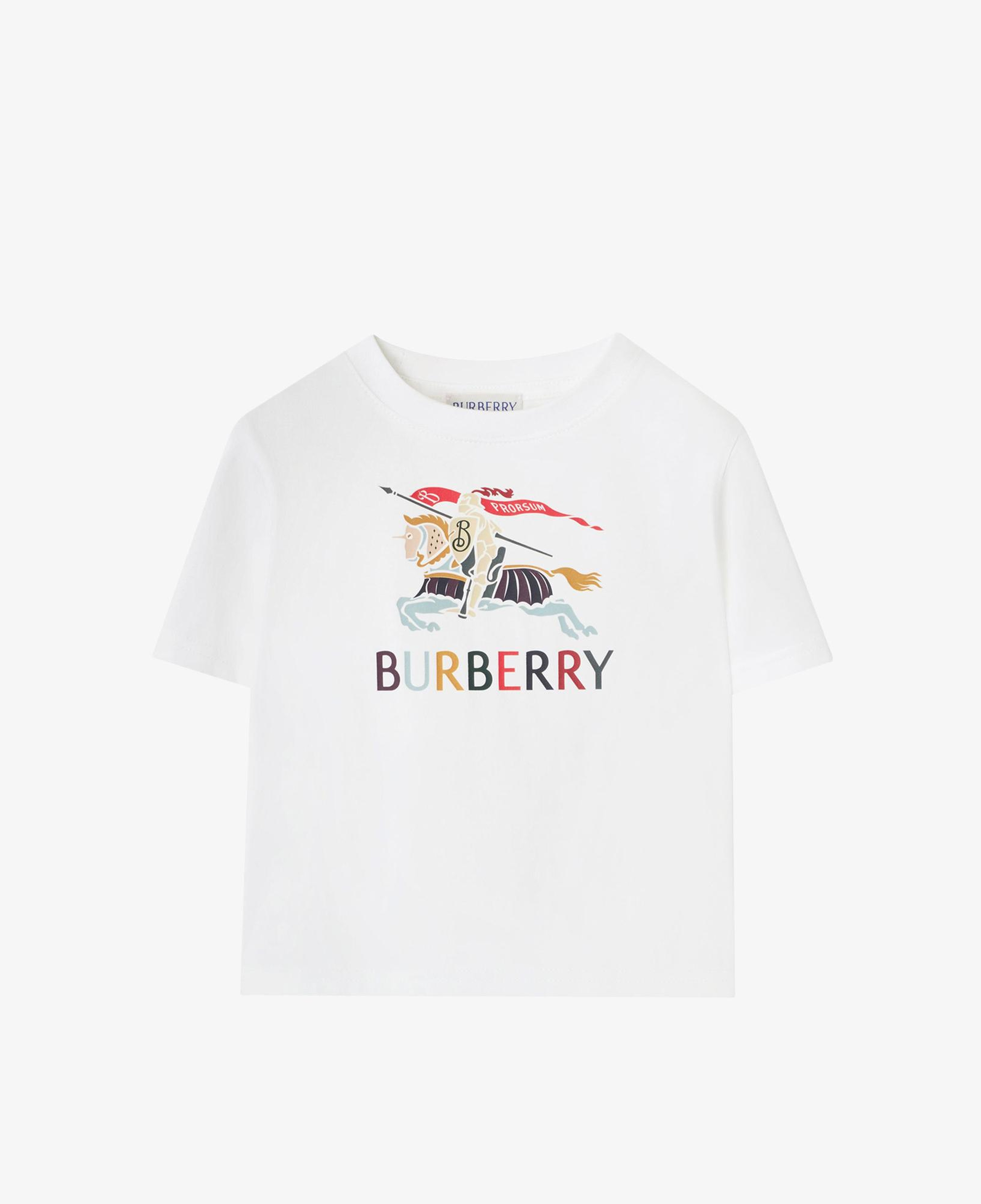 Burberry Cedar Ekd Çocuk Beyaz T-Shirt