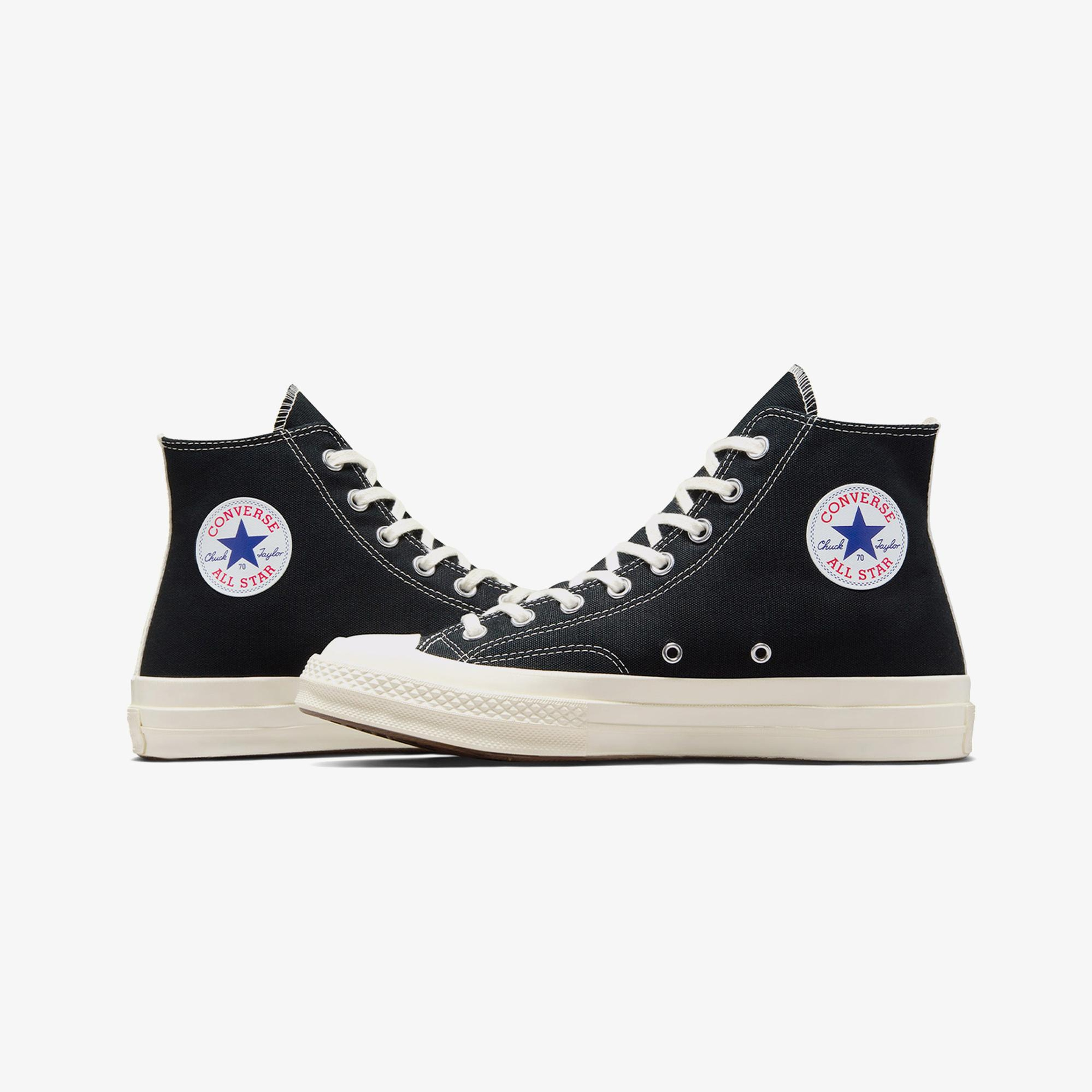 Converse X Comme Des Garçons Play Chuck 70 Unisex Siyah Sneaker