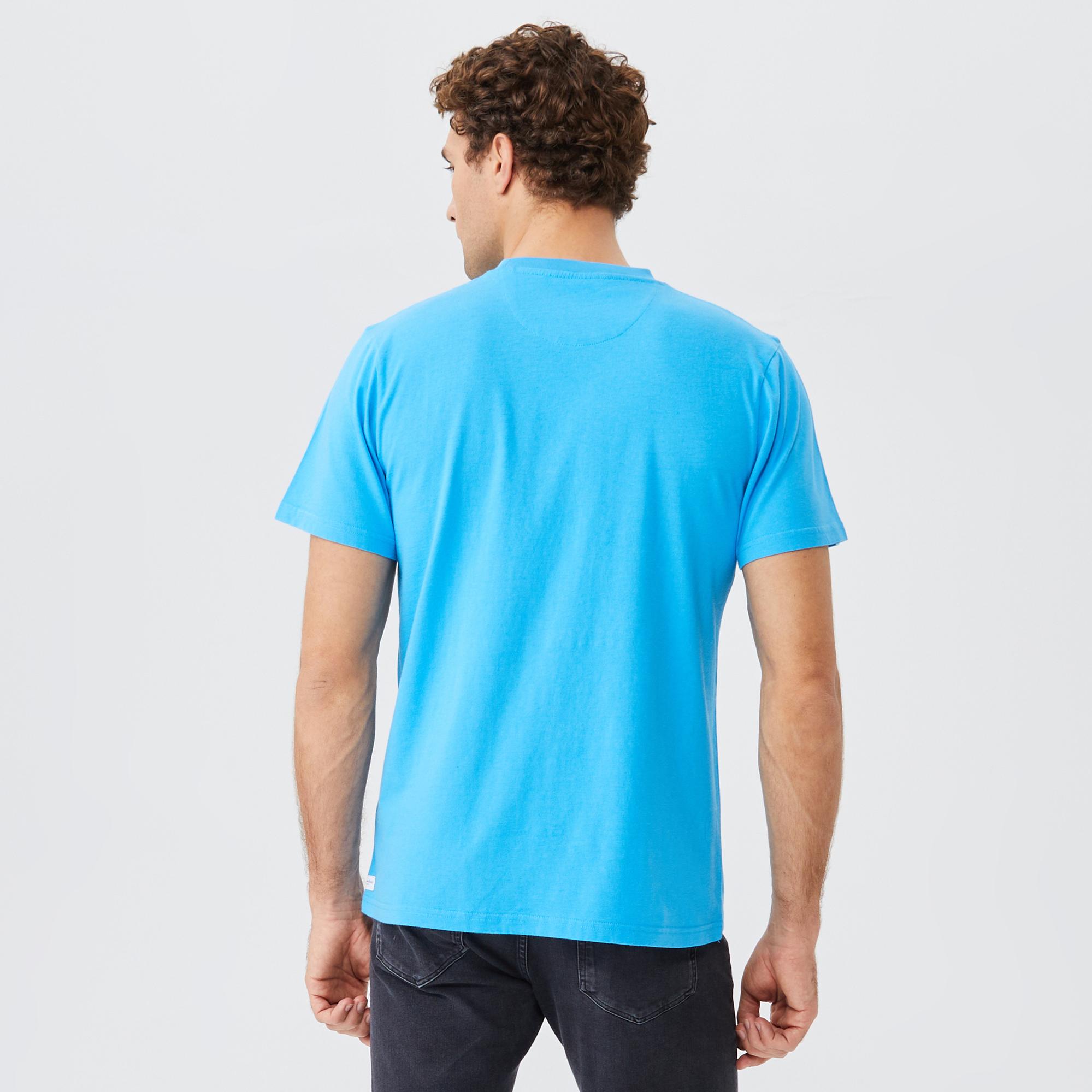 The Hundreds F22 Perfect Pocket Erkek Mavi T-Shirt