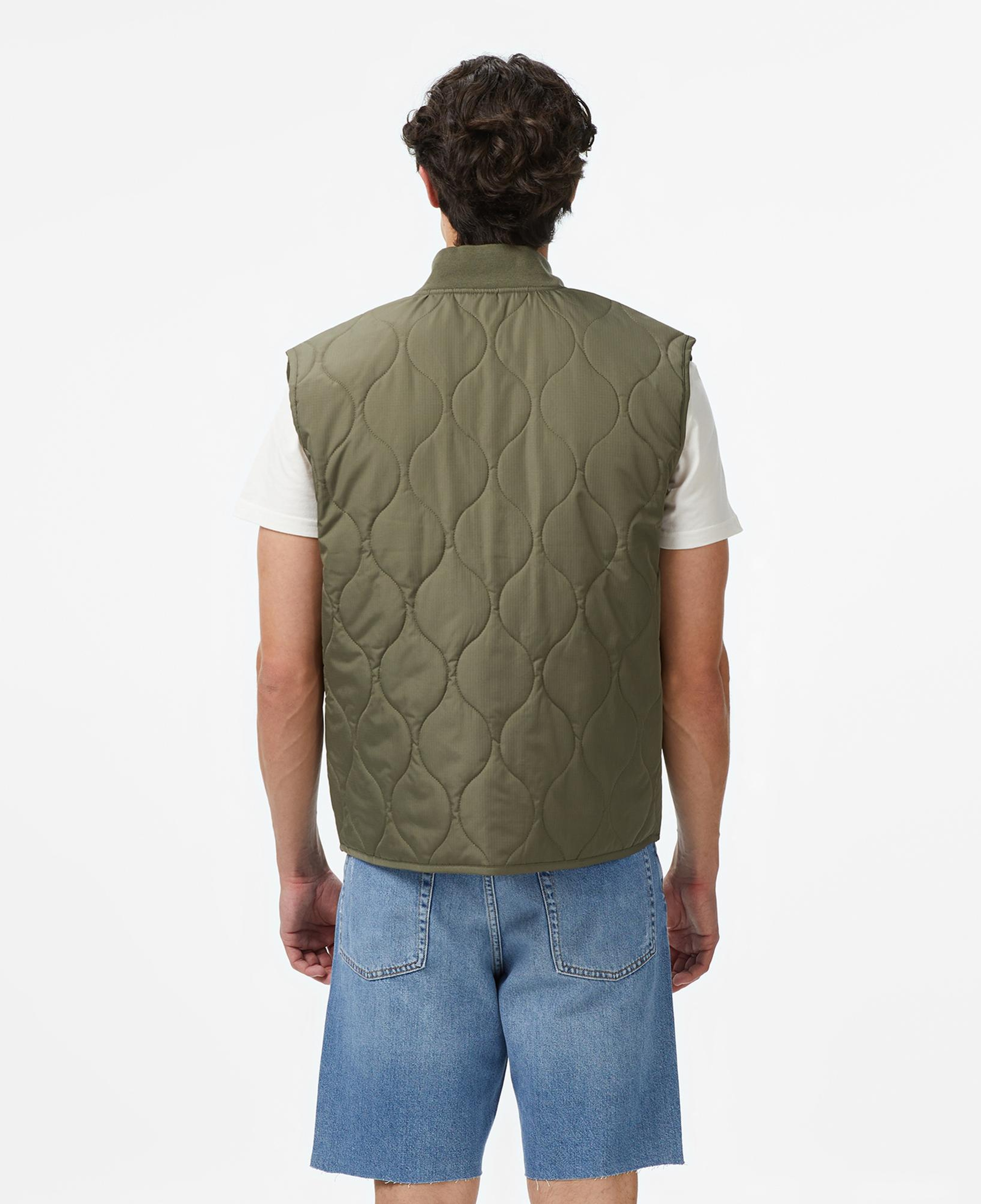 Guess Jeans Erkek Yeşil Yelek