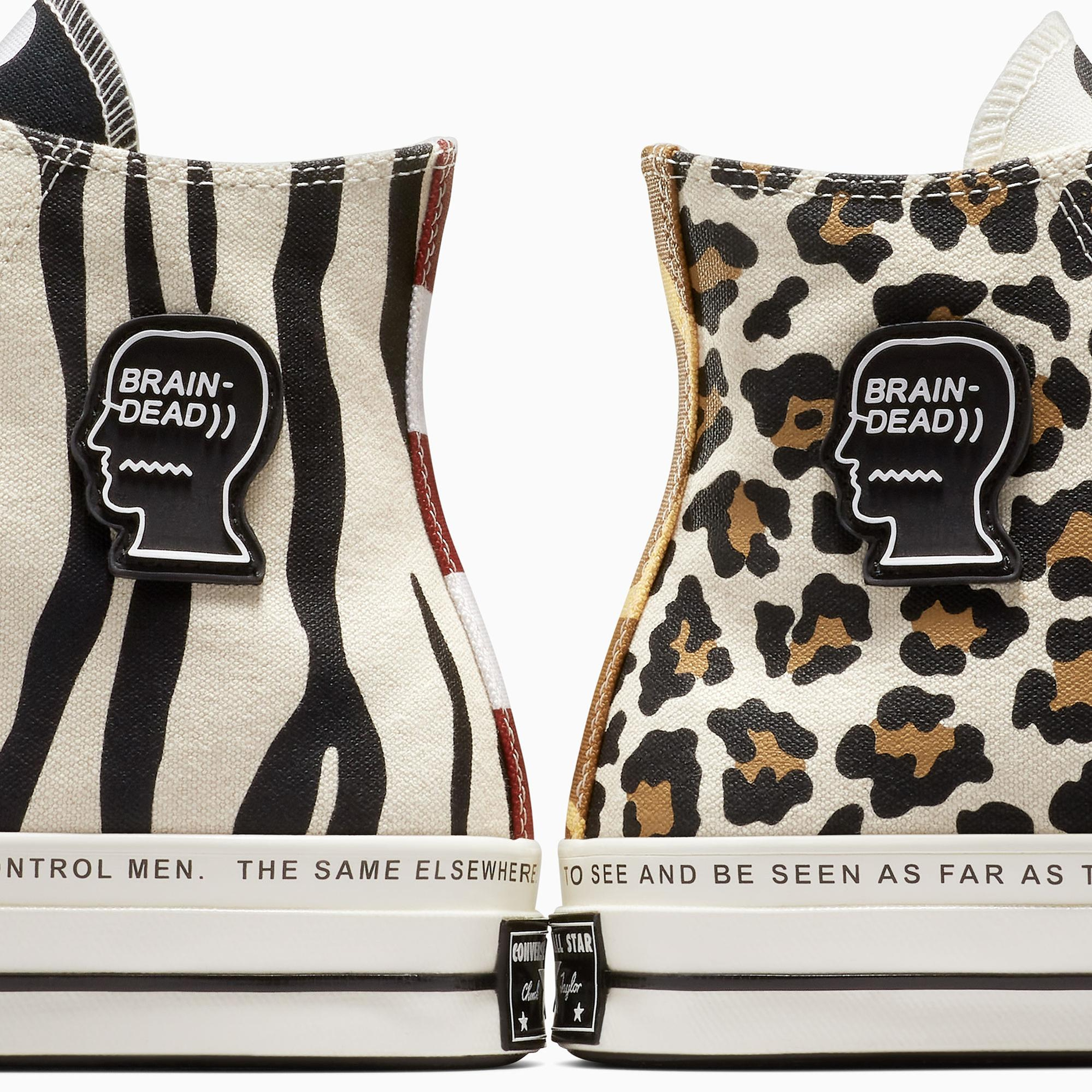 Converse x Brain Dead Chuck 70 Unisex Krem Sneaker